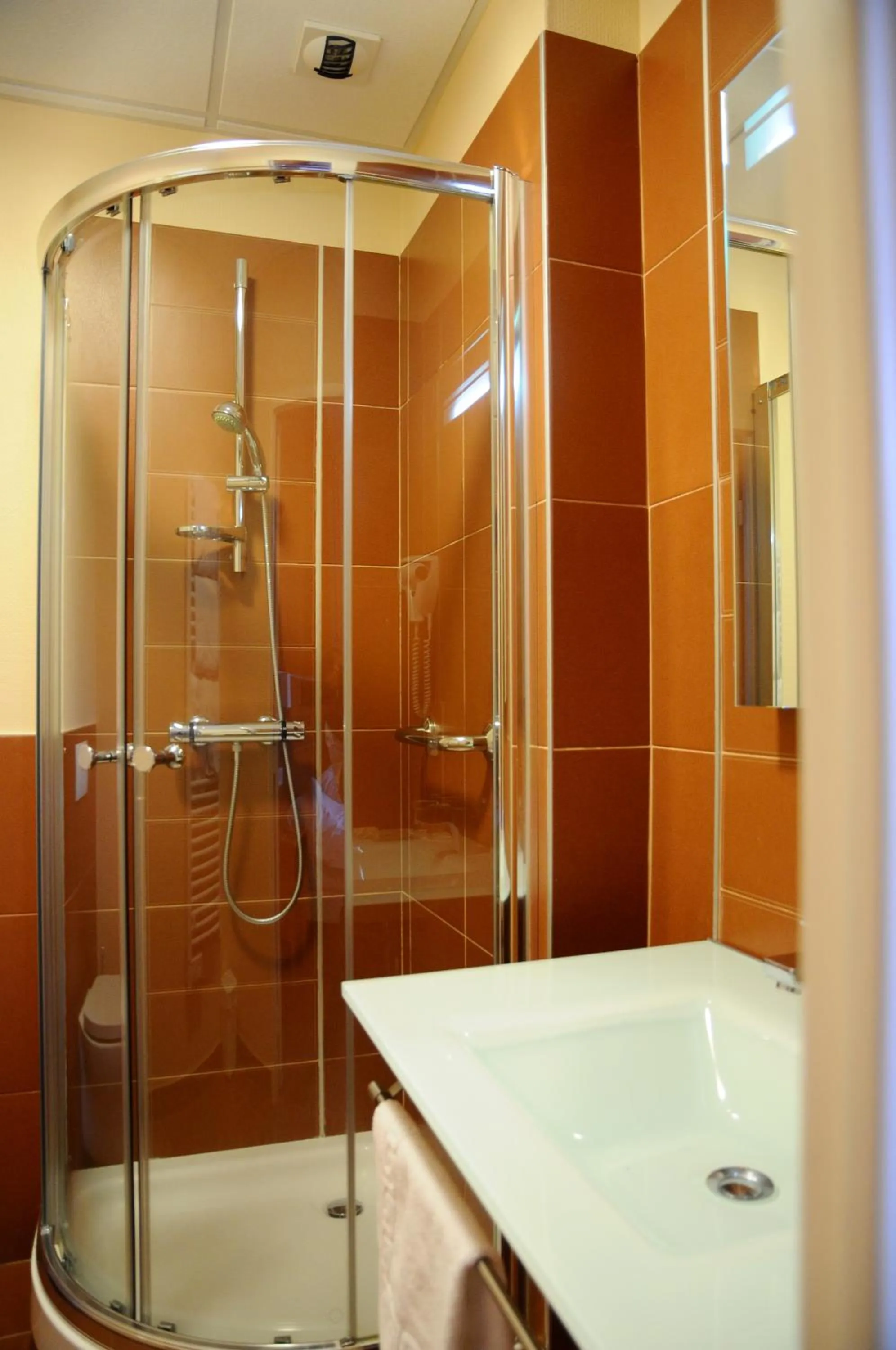 Shower in Garden & City Luxeuil Ex Le Métropole et Les Thermes