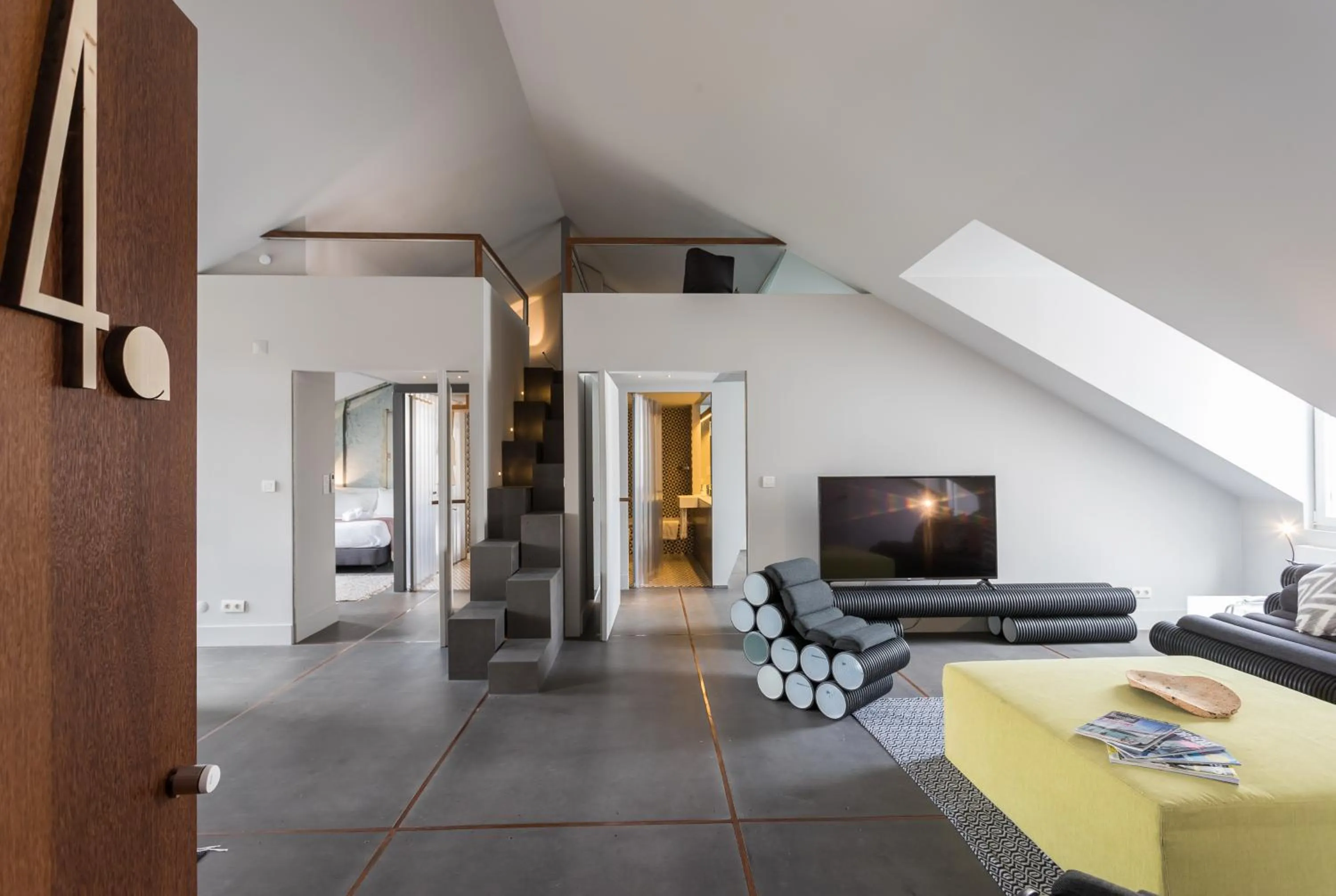 Living room in Chiado Arty Flats