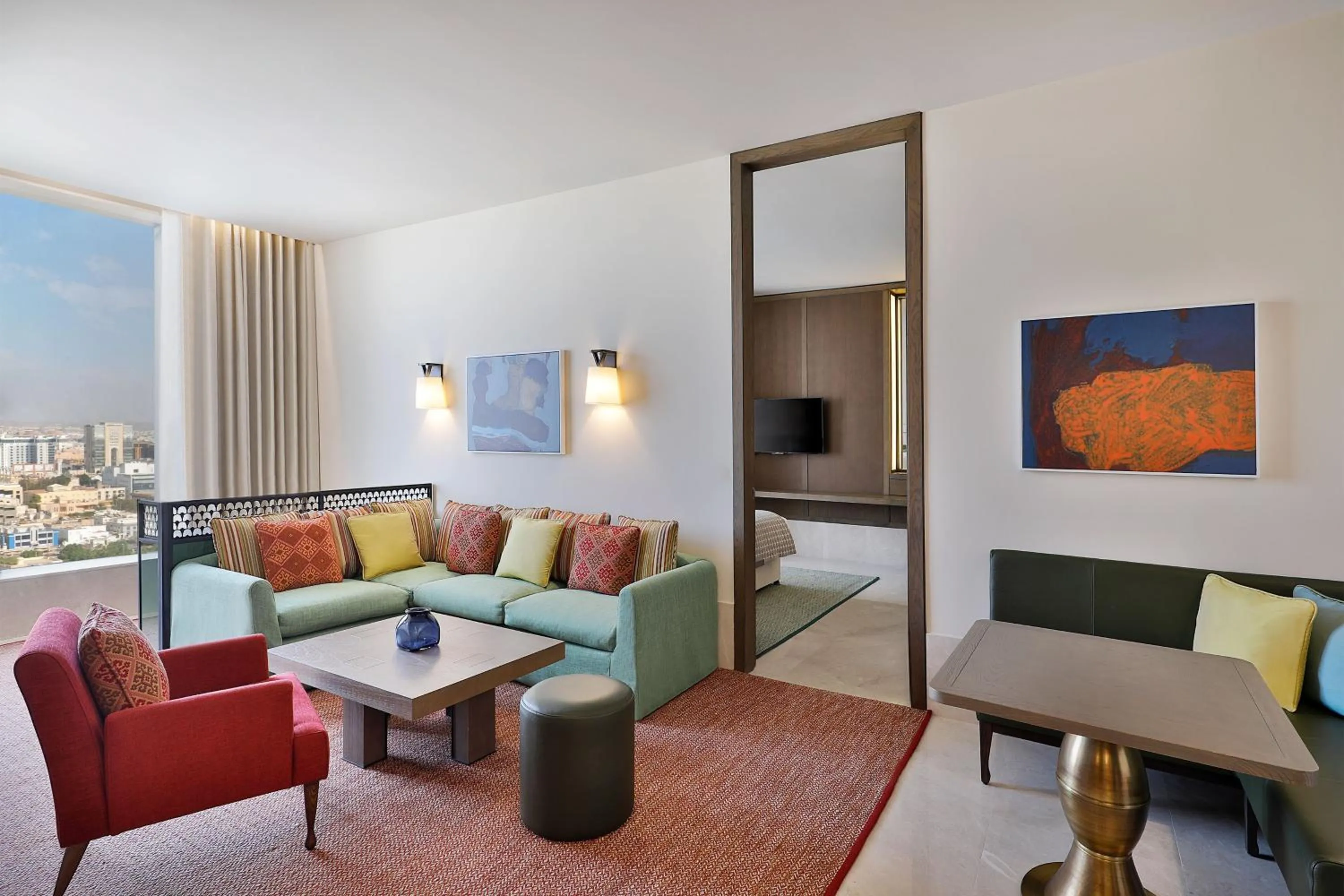 Living room in Assila, a Luxury Collection Hotel, Apartment Jeddah