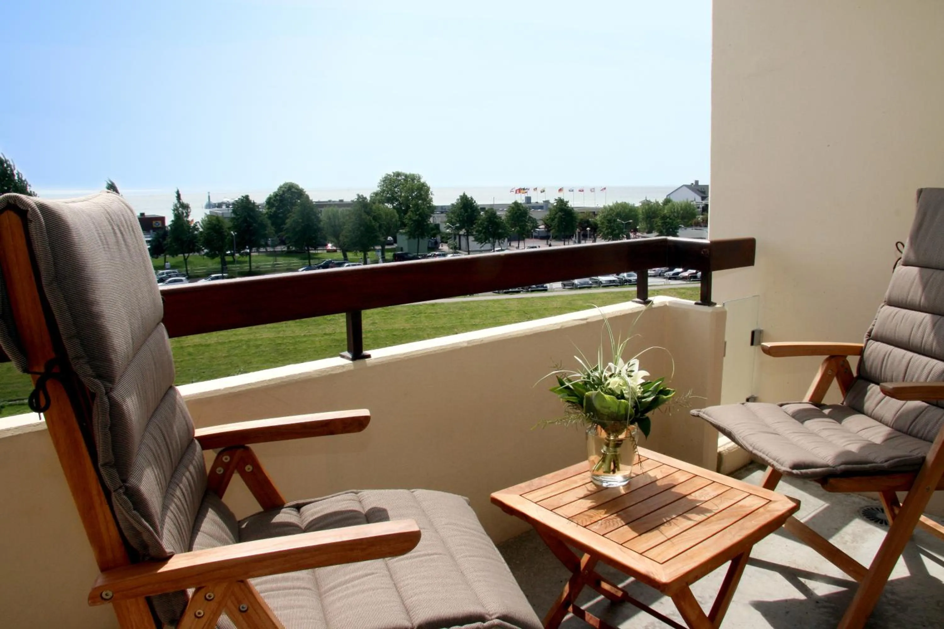 Day in Villa am Meer