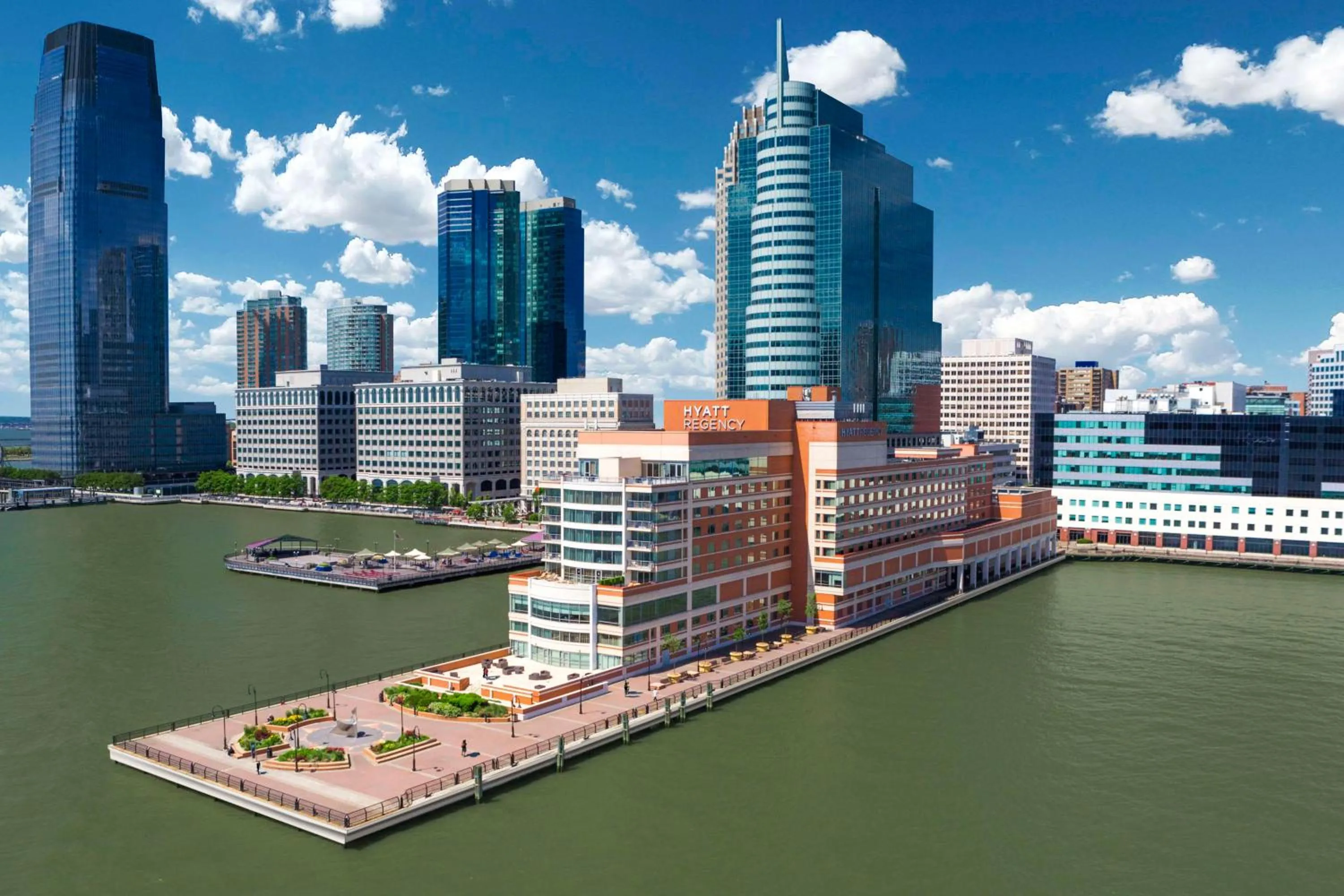 Property building in Hyatt Regency Jersey City on the Hudson