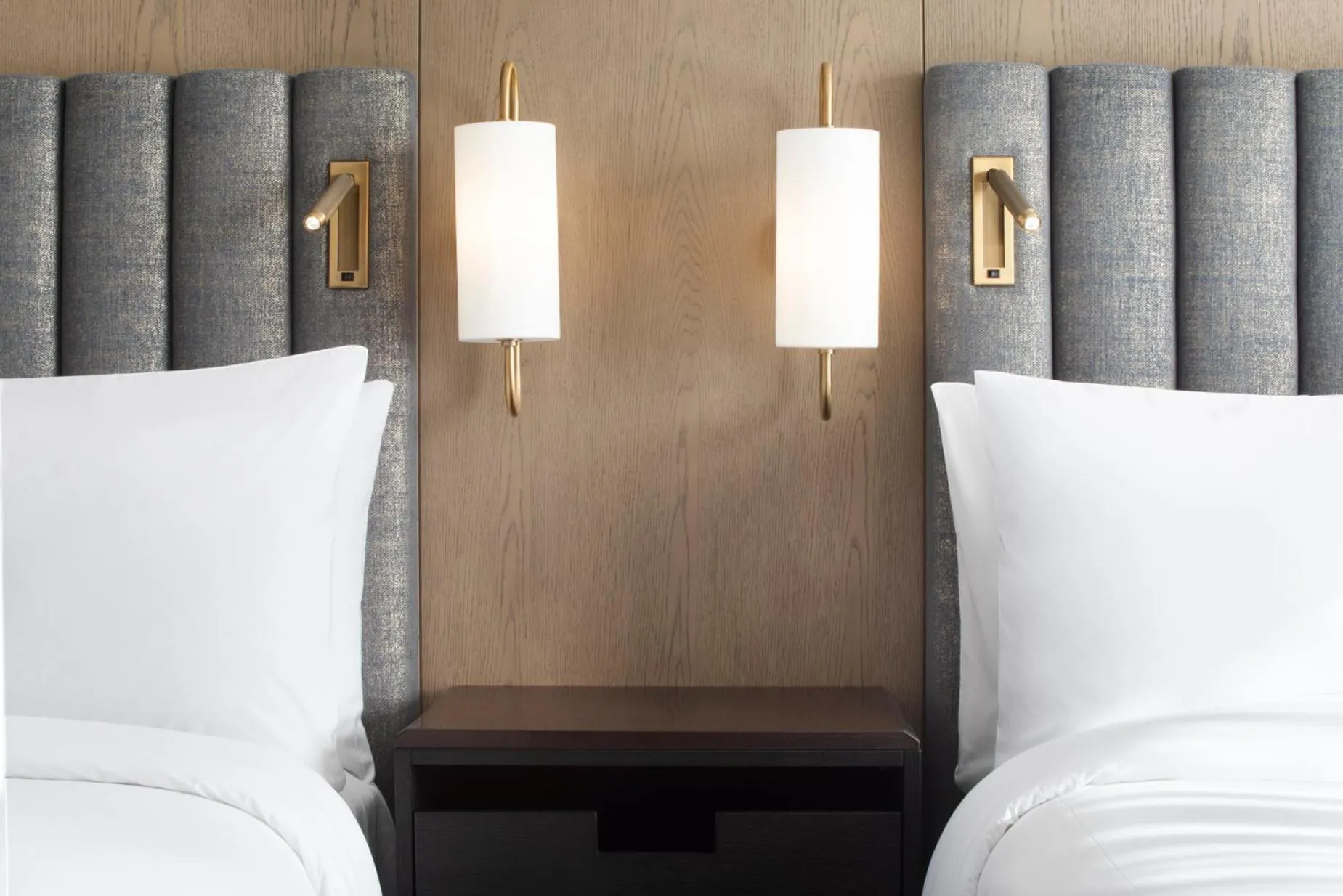 Bed in Hyatt Regency Jersey City on the Hudson