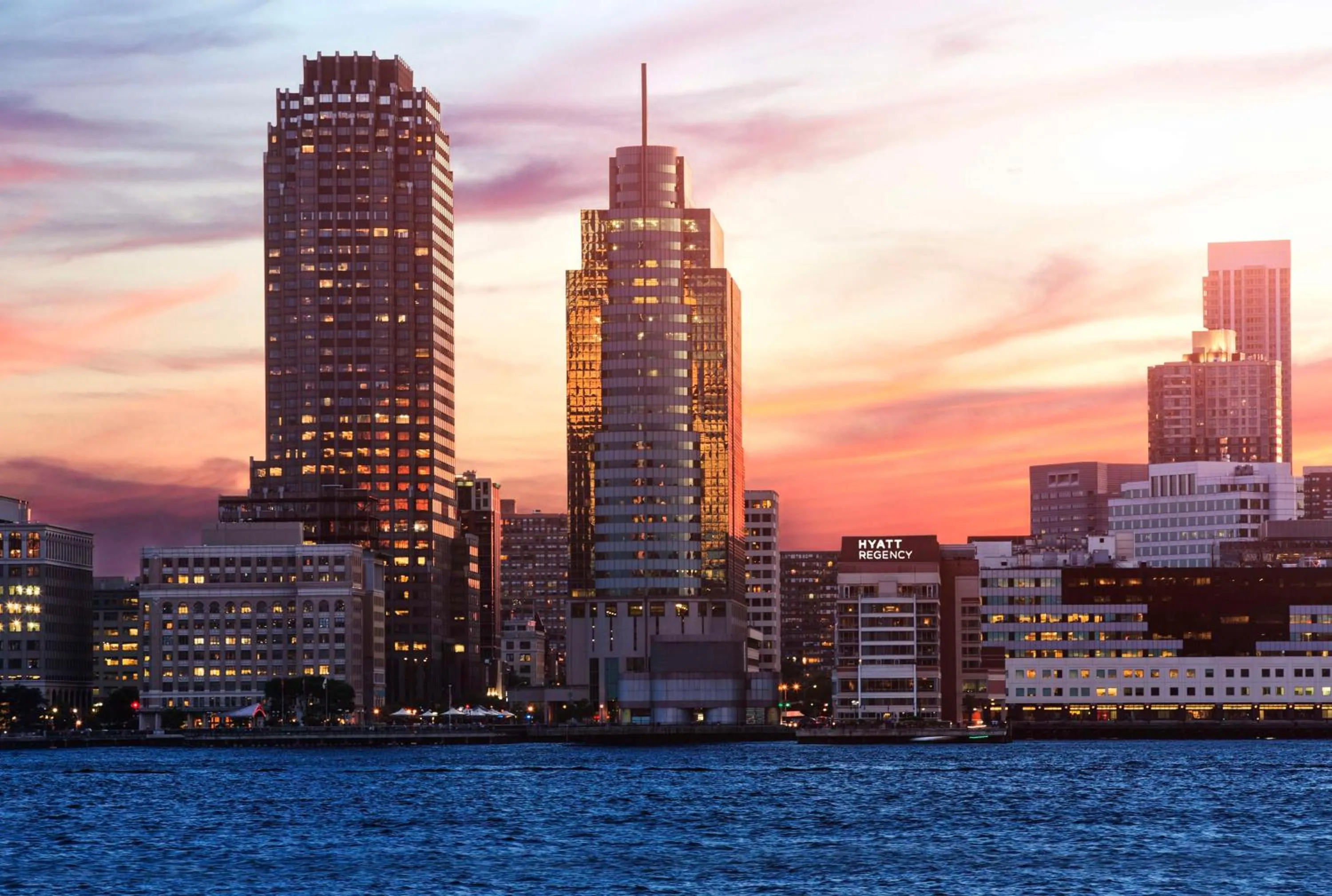 Property building in Hyatt Regency Jersey City on the Hudson