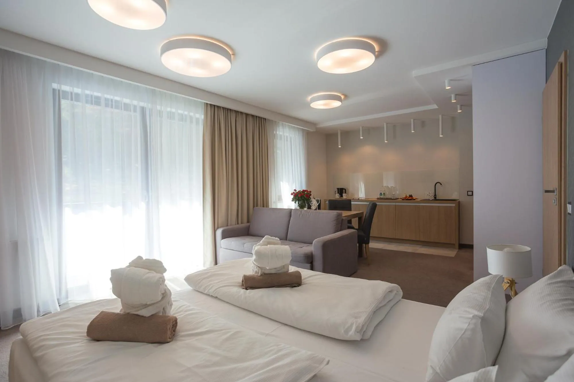 Bed in Czarny Kamień Resort & SPA