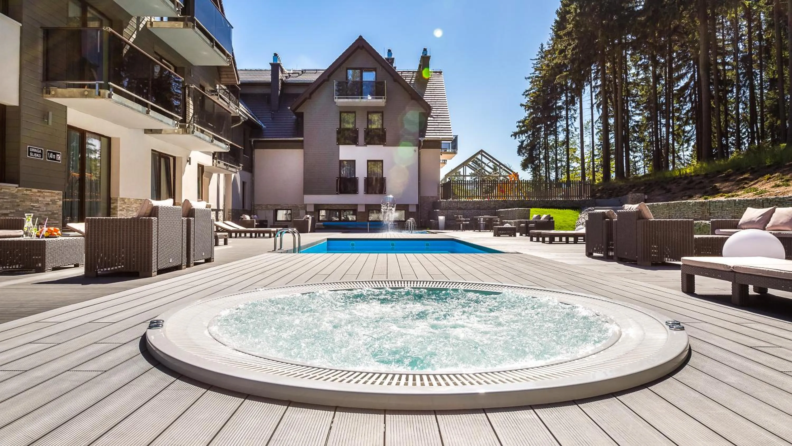 Property building in Czarny Kamień Resort & SPA