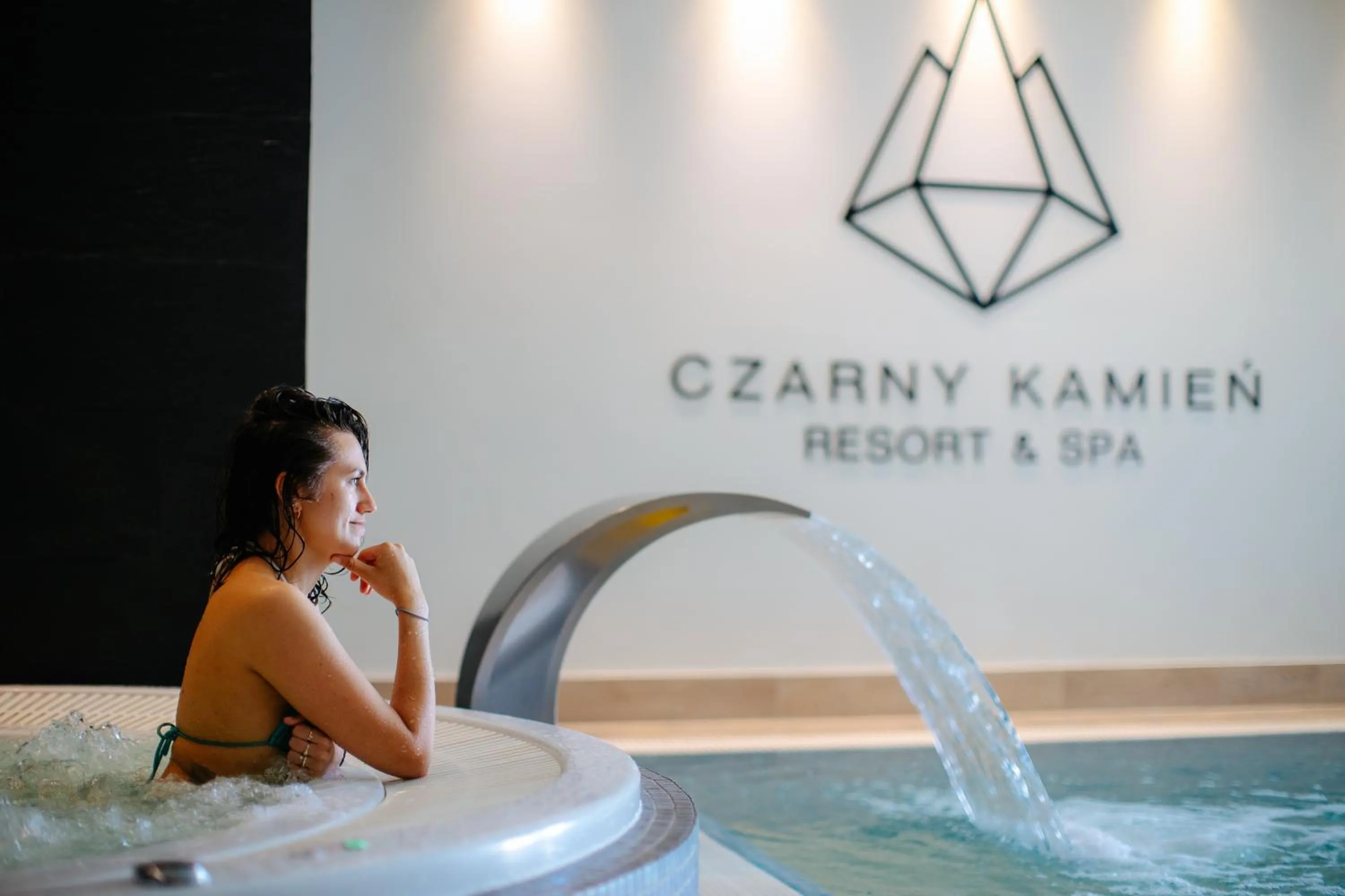 Hot Tub in Czarny Kamień Resort & SPA