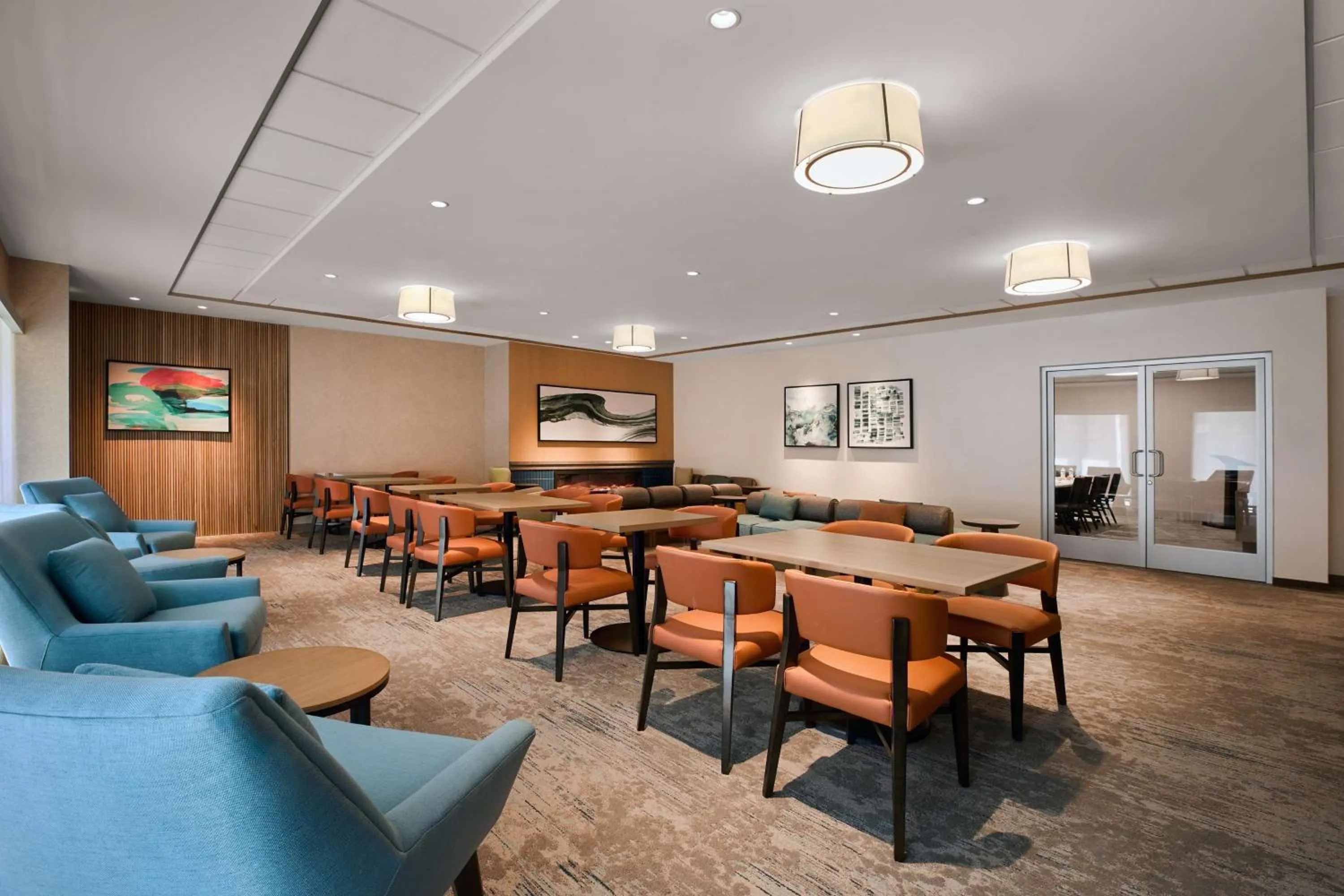 Lobby or reception in Hilton Garden Inn LAX Los Angeles Airport