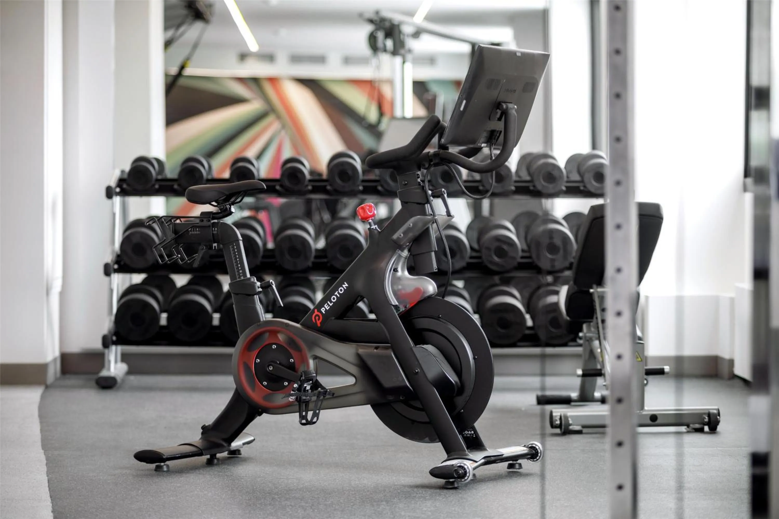 Fitness centre/facilities in Hilton Garden Inn LAX Los Angeles Airport