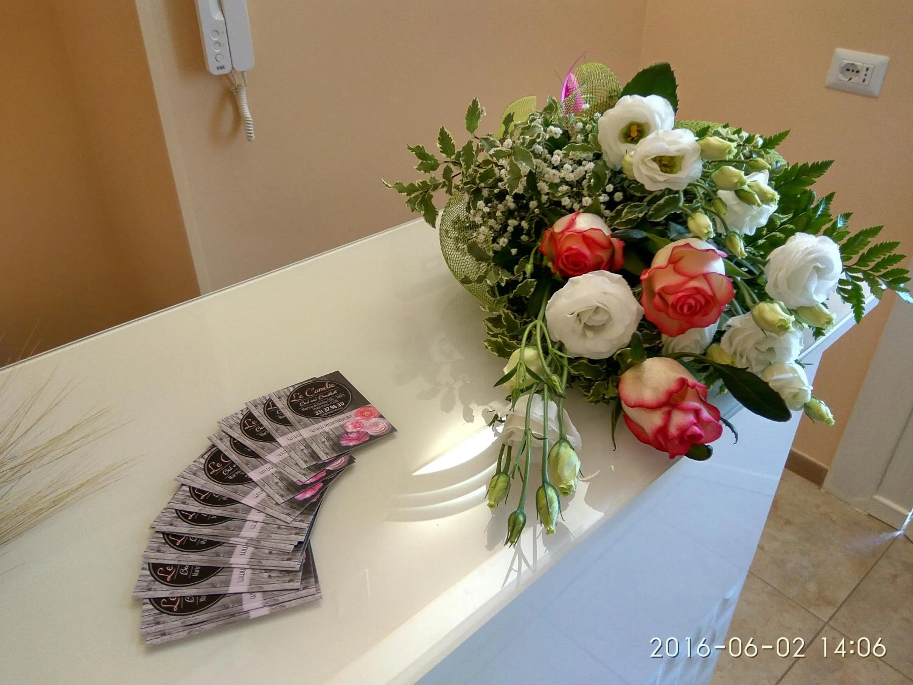 Decorative detail in Le Camelie