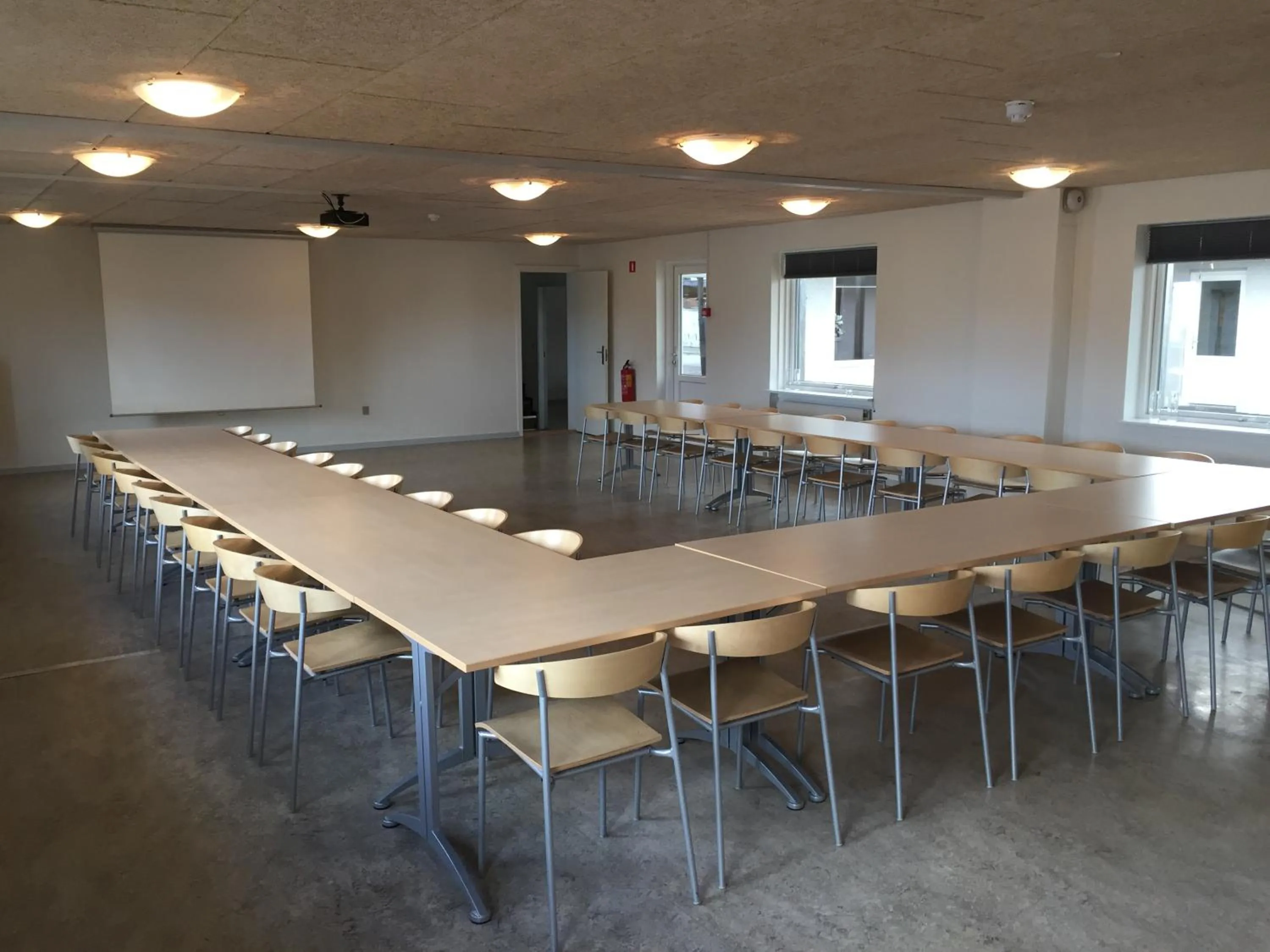 Meeting/conference room in Danhostel Thyborøn