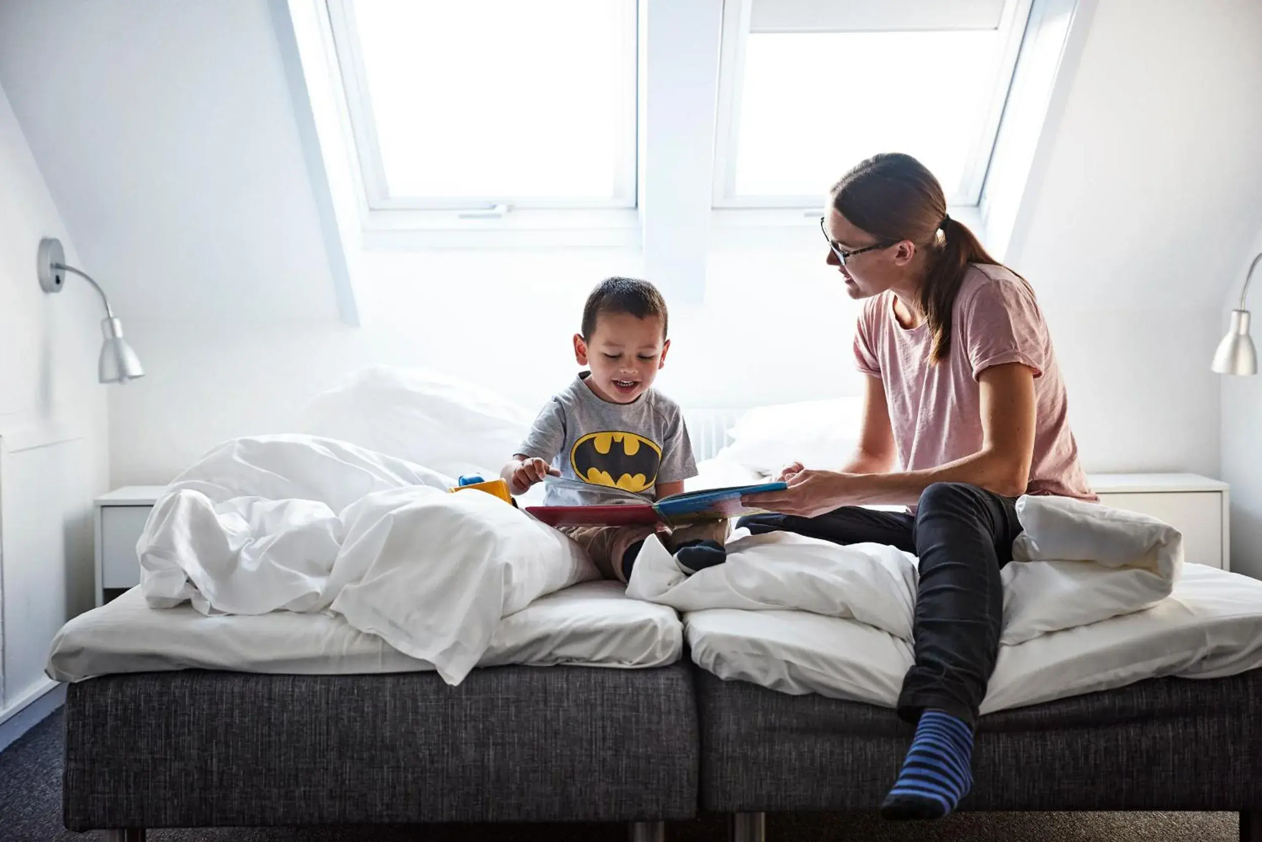 Triple Room with Private Bathroom - single occupancy in Danhostel Thyborøn Triple Room with Private Bathroom - single occupancy in Danhostel Thyborøn