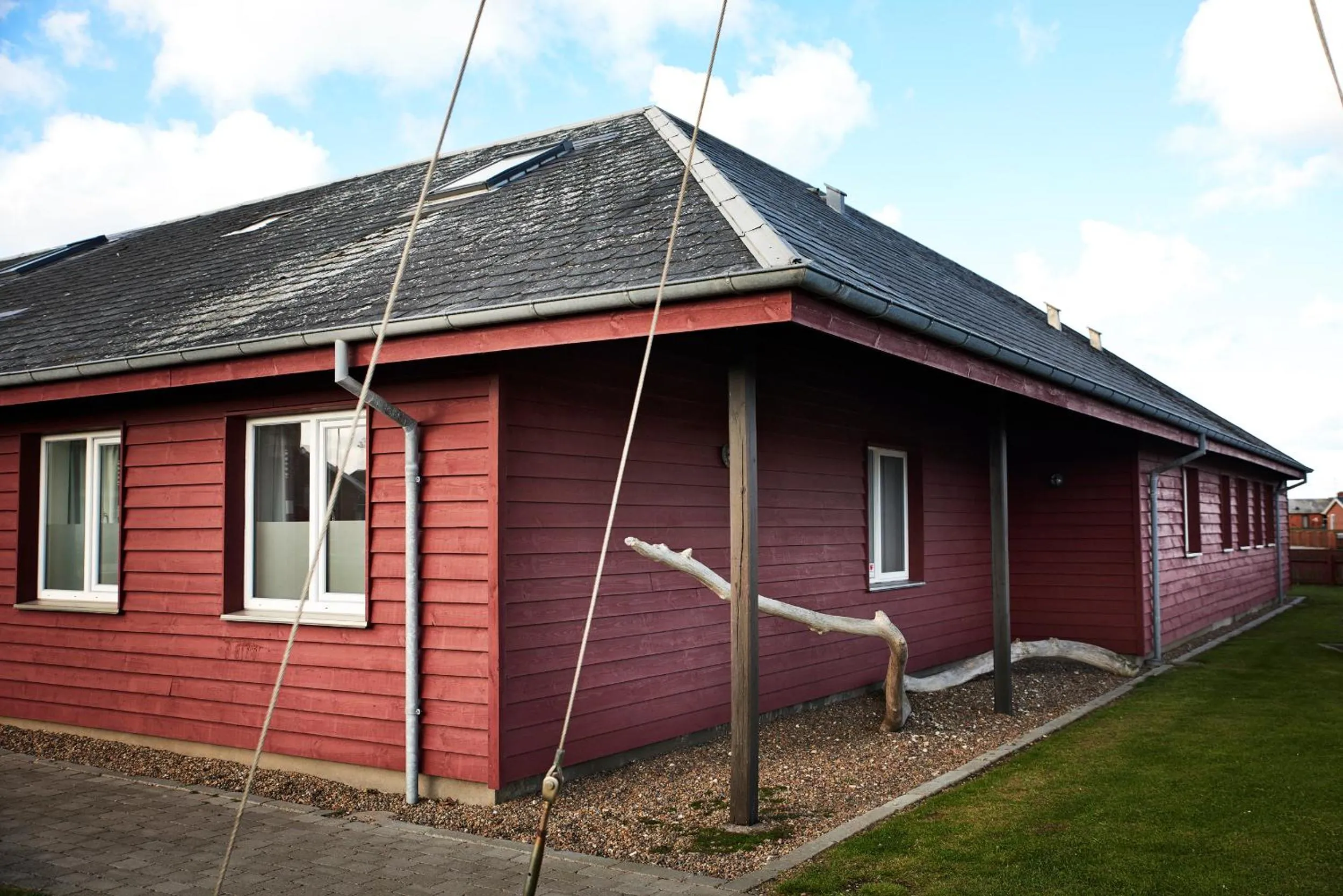 Facade/entrance in Danhostel Thyborøn