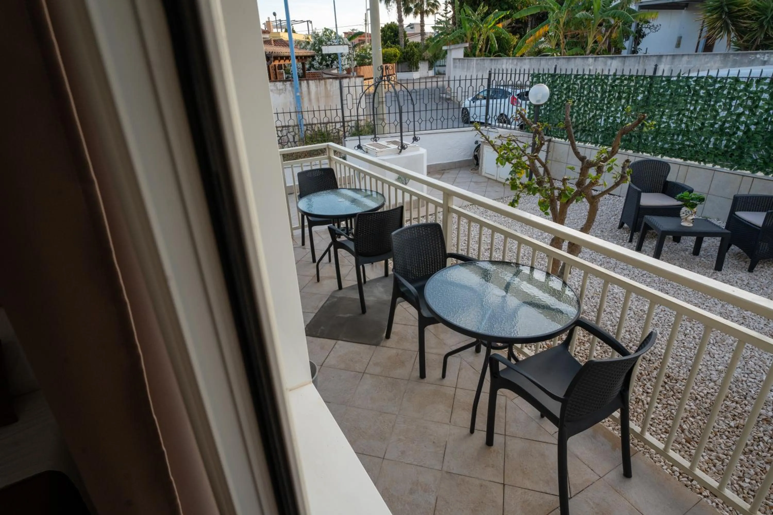 Patio in B&B Villa Achibea