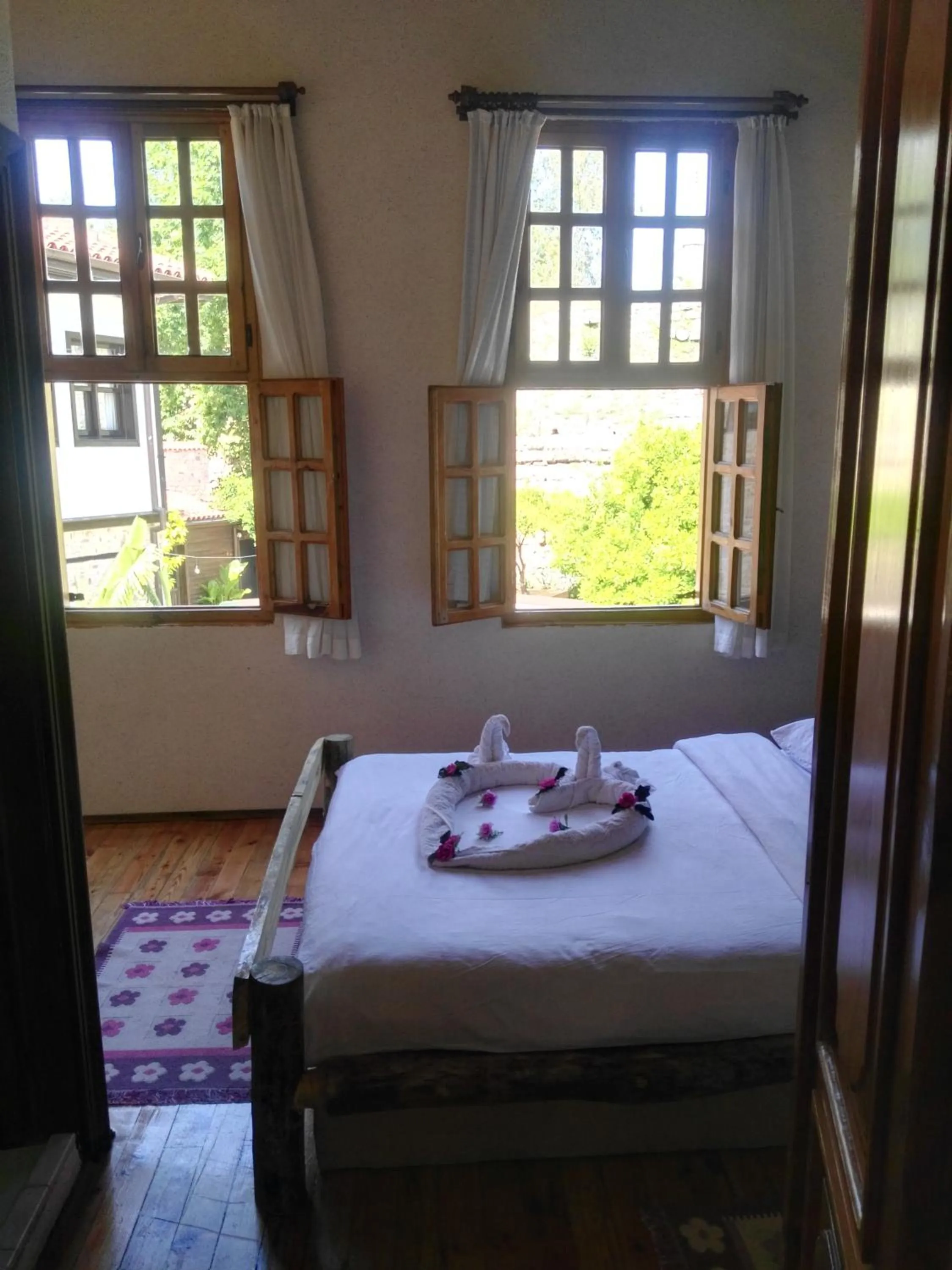 Bed in Otel Wood House