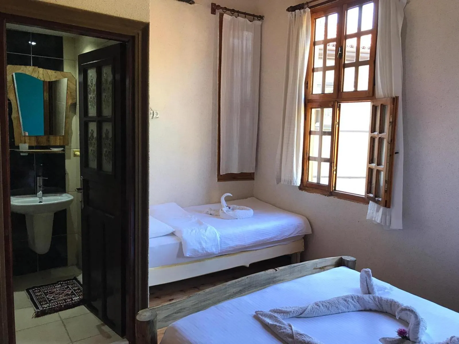 Bed in Otel Wood House