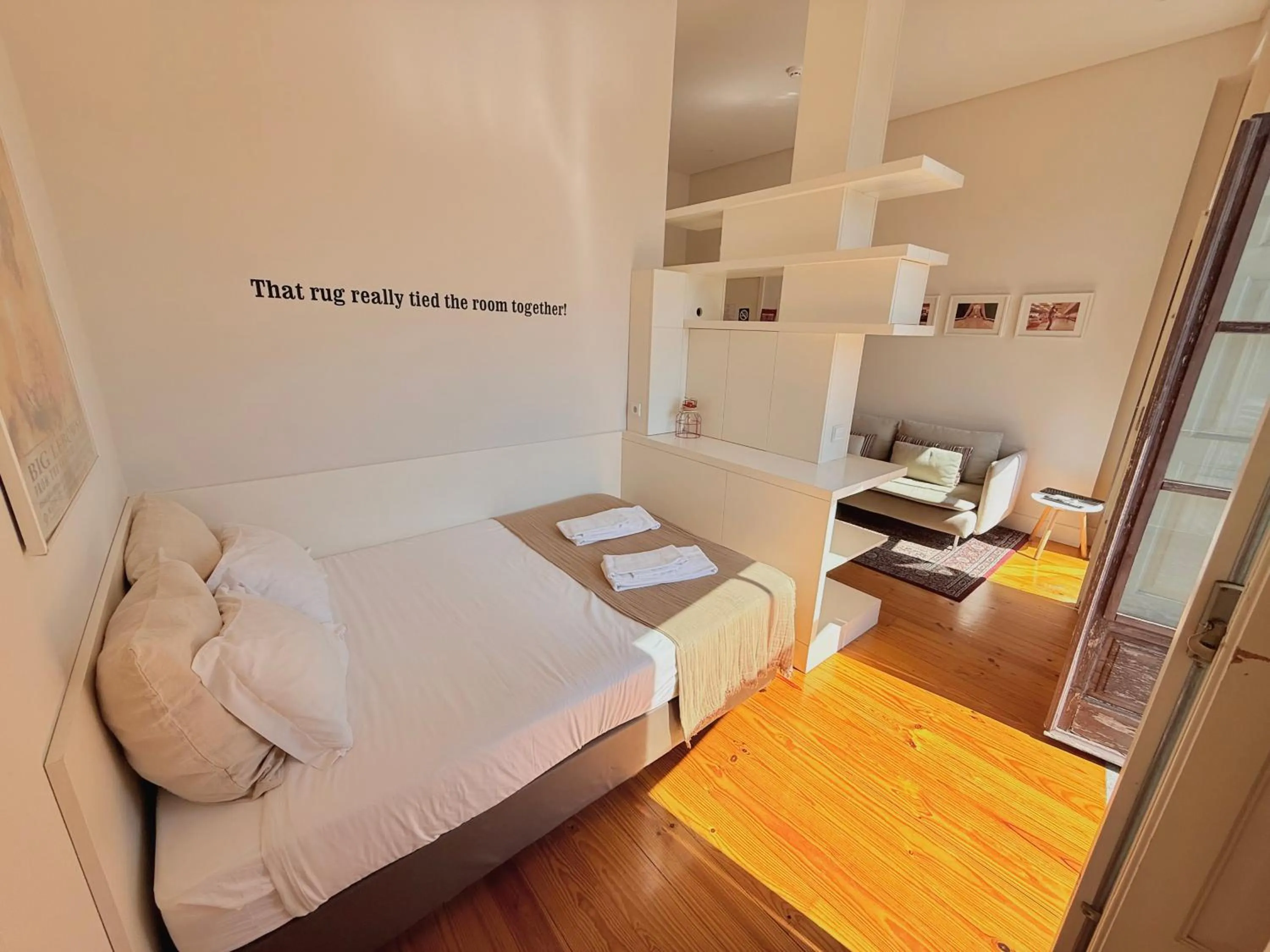 Bed in Porto Cinema Apartments