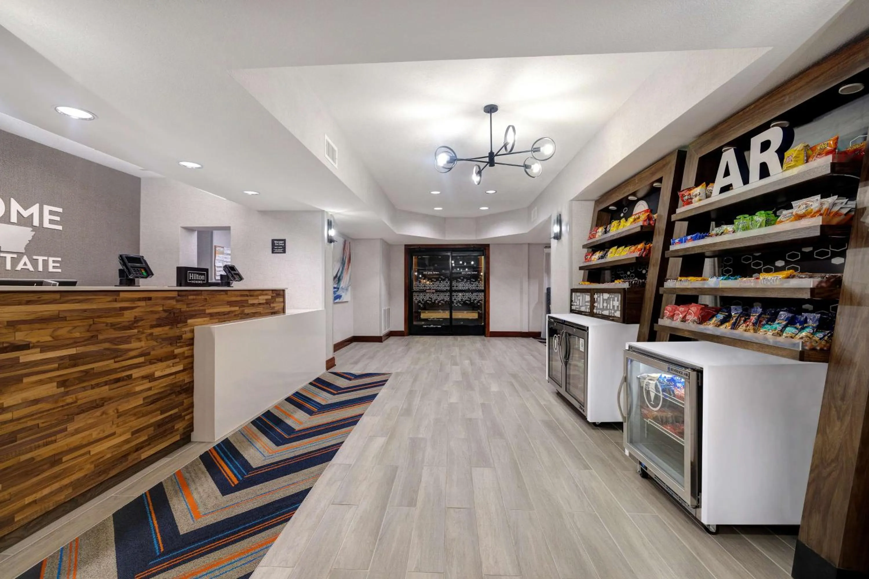 Lobby or reception in Hampton Inn by Hilton in Hot Springs, Arkansas