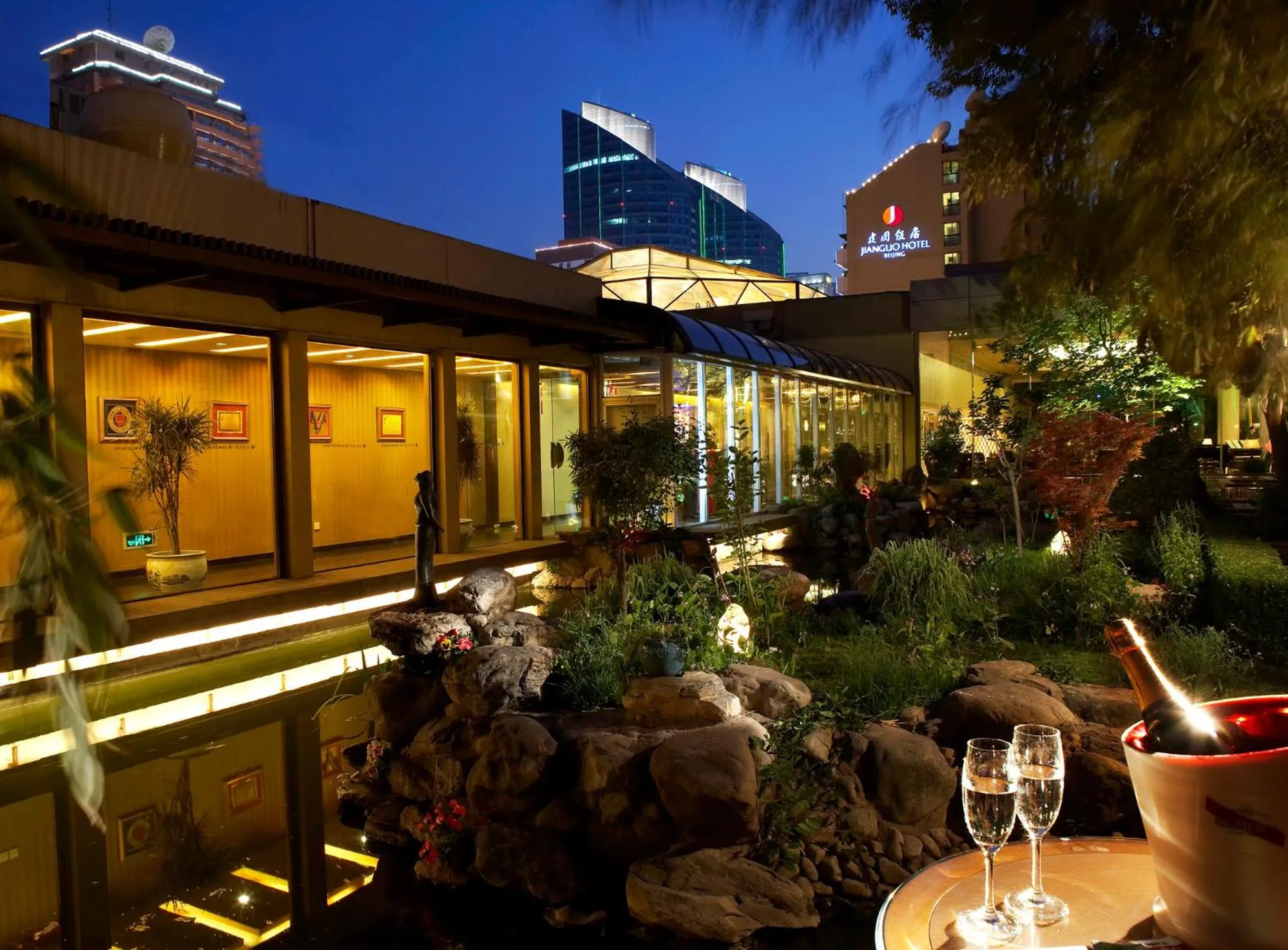 View (from property/room) in Jianguo Hotel