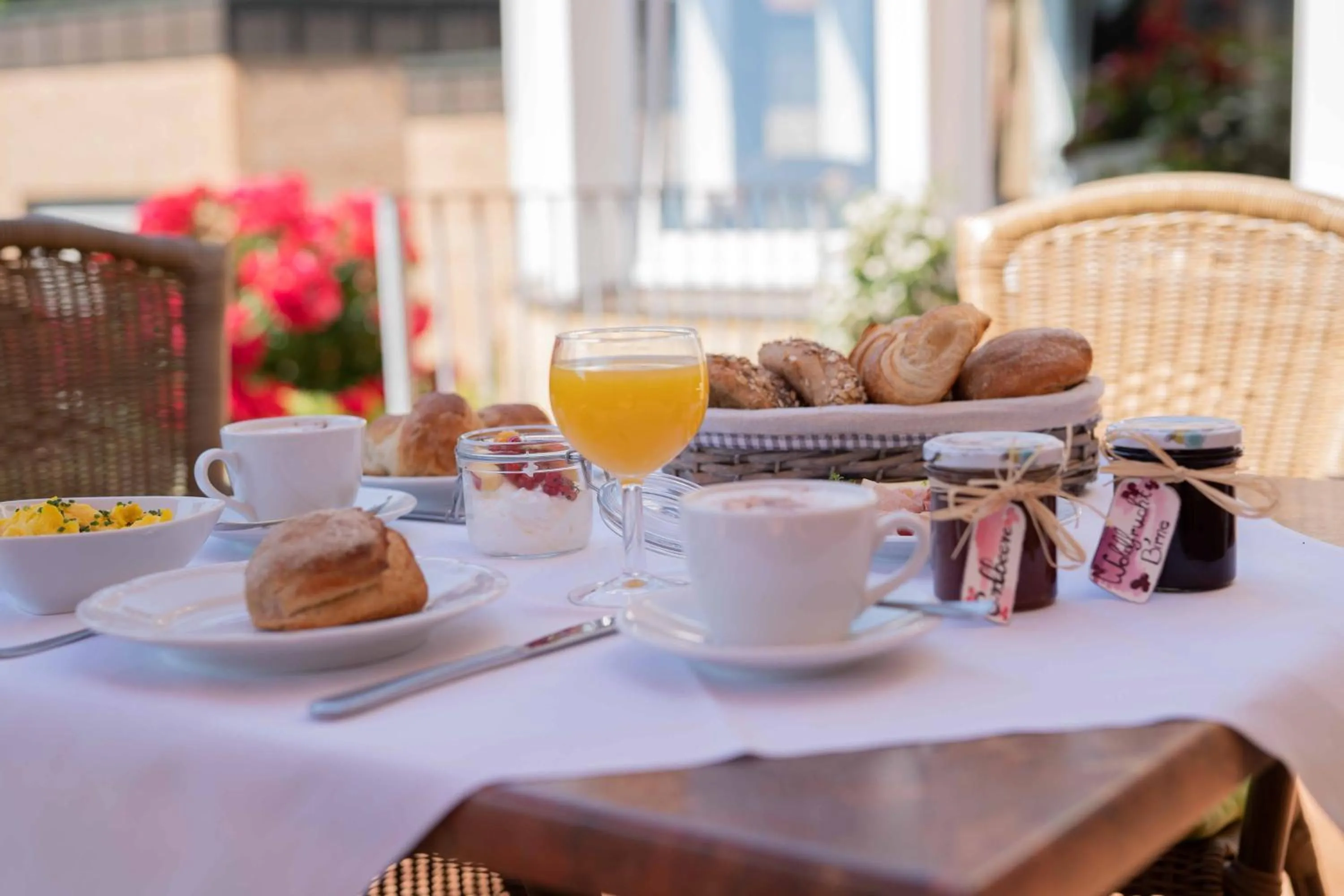 Food and drinks in Bio-Hotel Melter