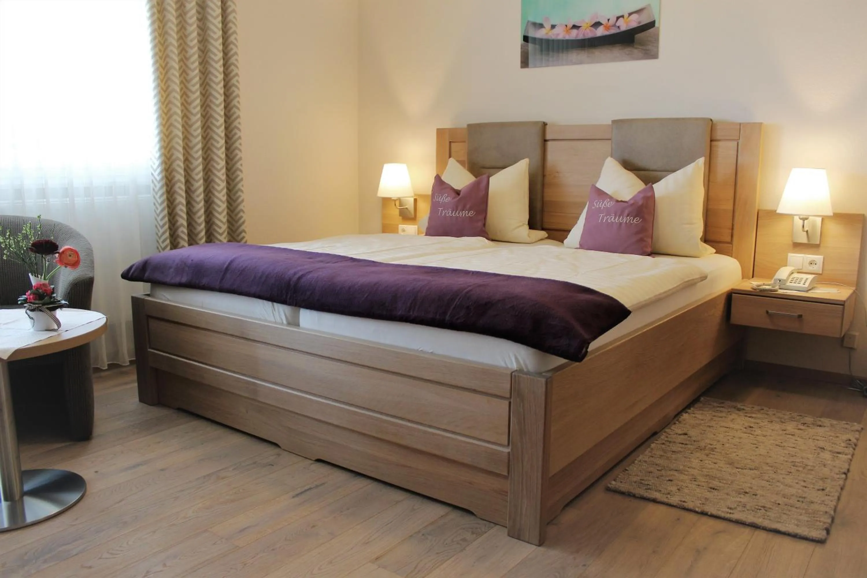 Bed in Bio-Hotel Melter