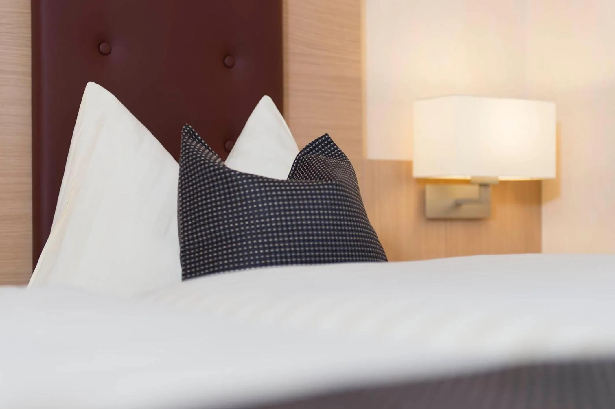 Bed in Bio-Hotel Melter