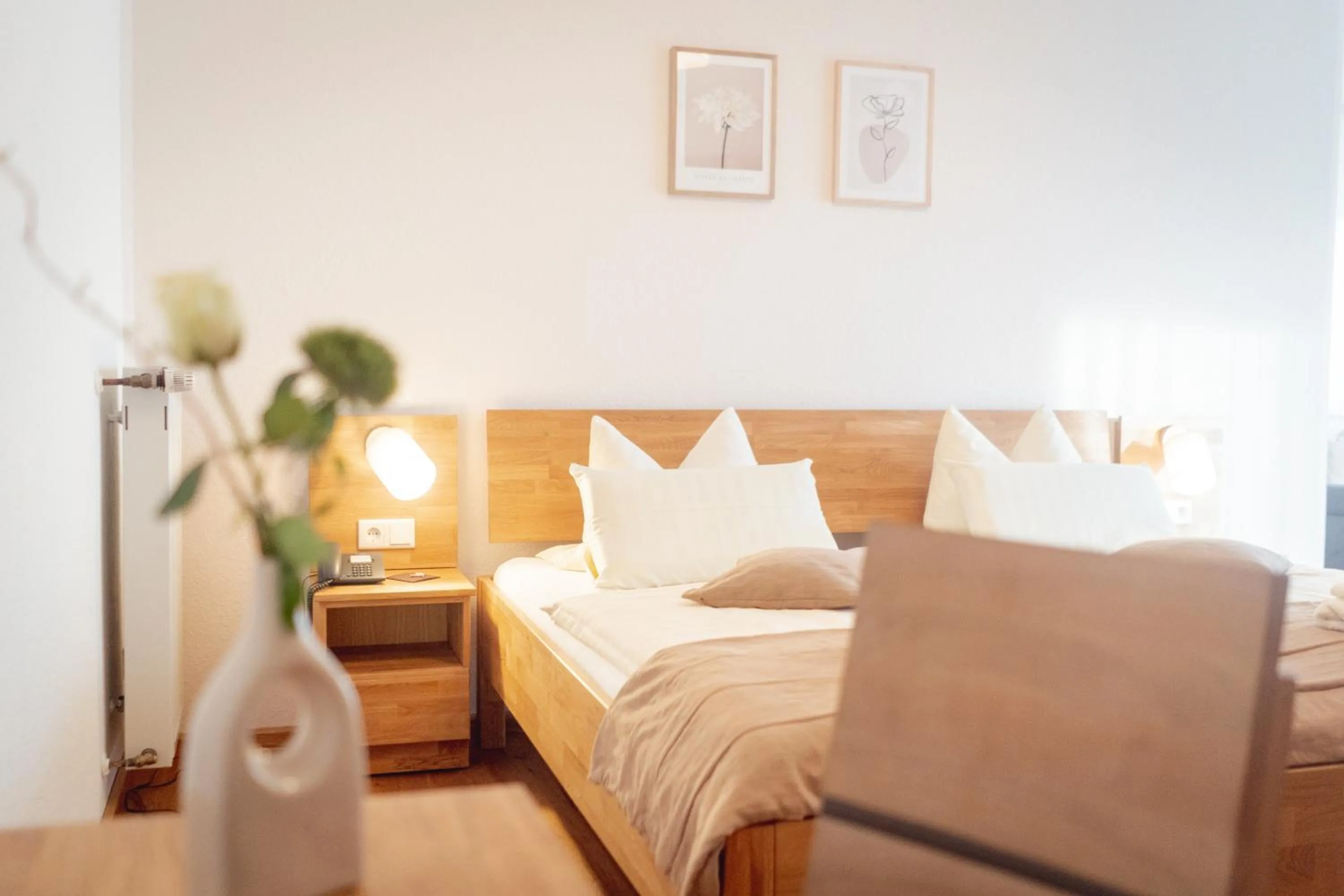 Photo of the whole room, Bed in Bio-Hotel Melter