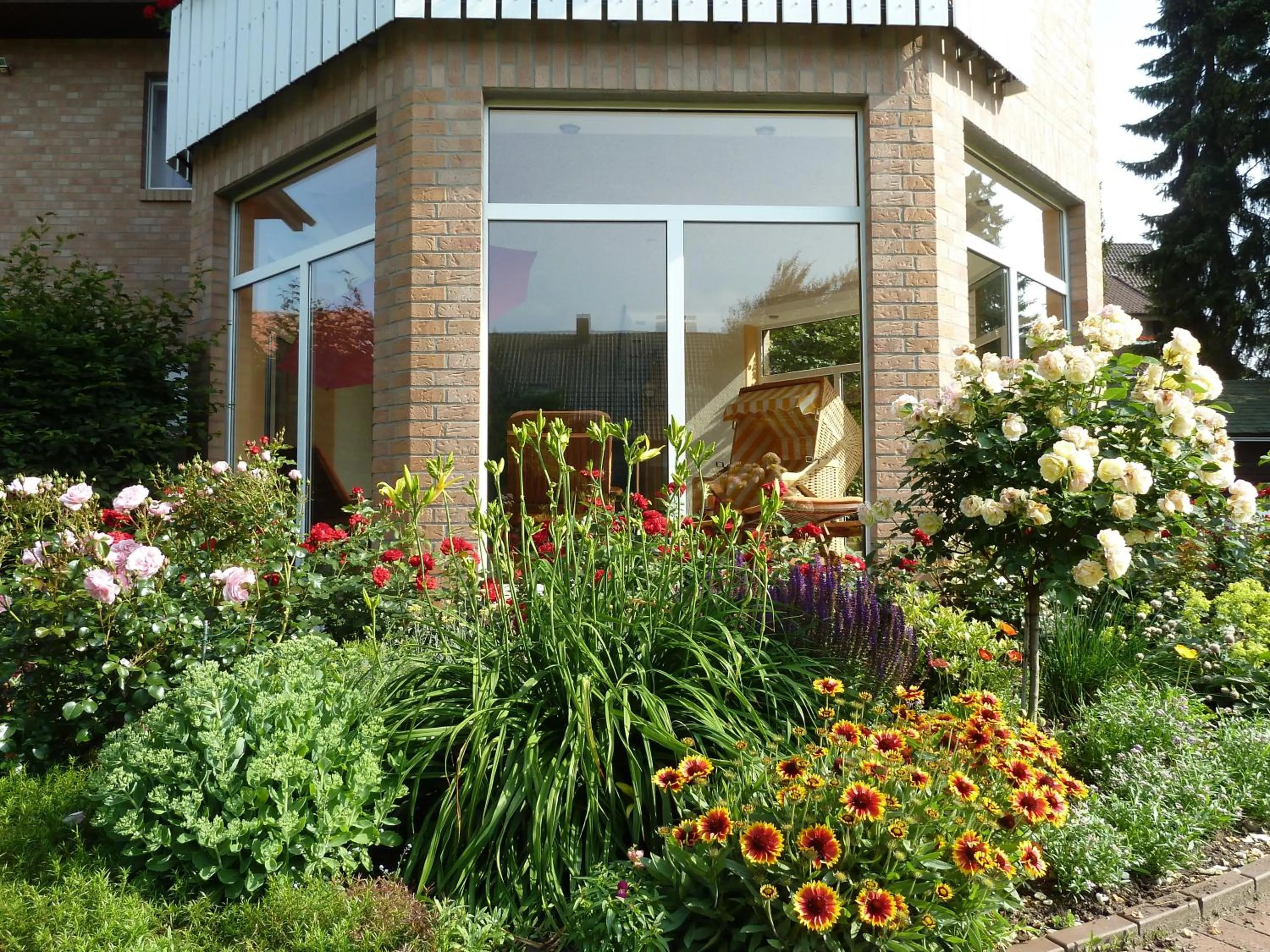 Garden in Bio-Hotel Melter