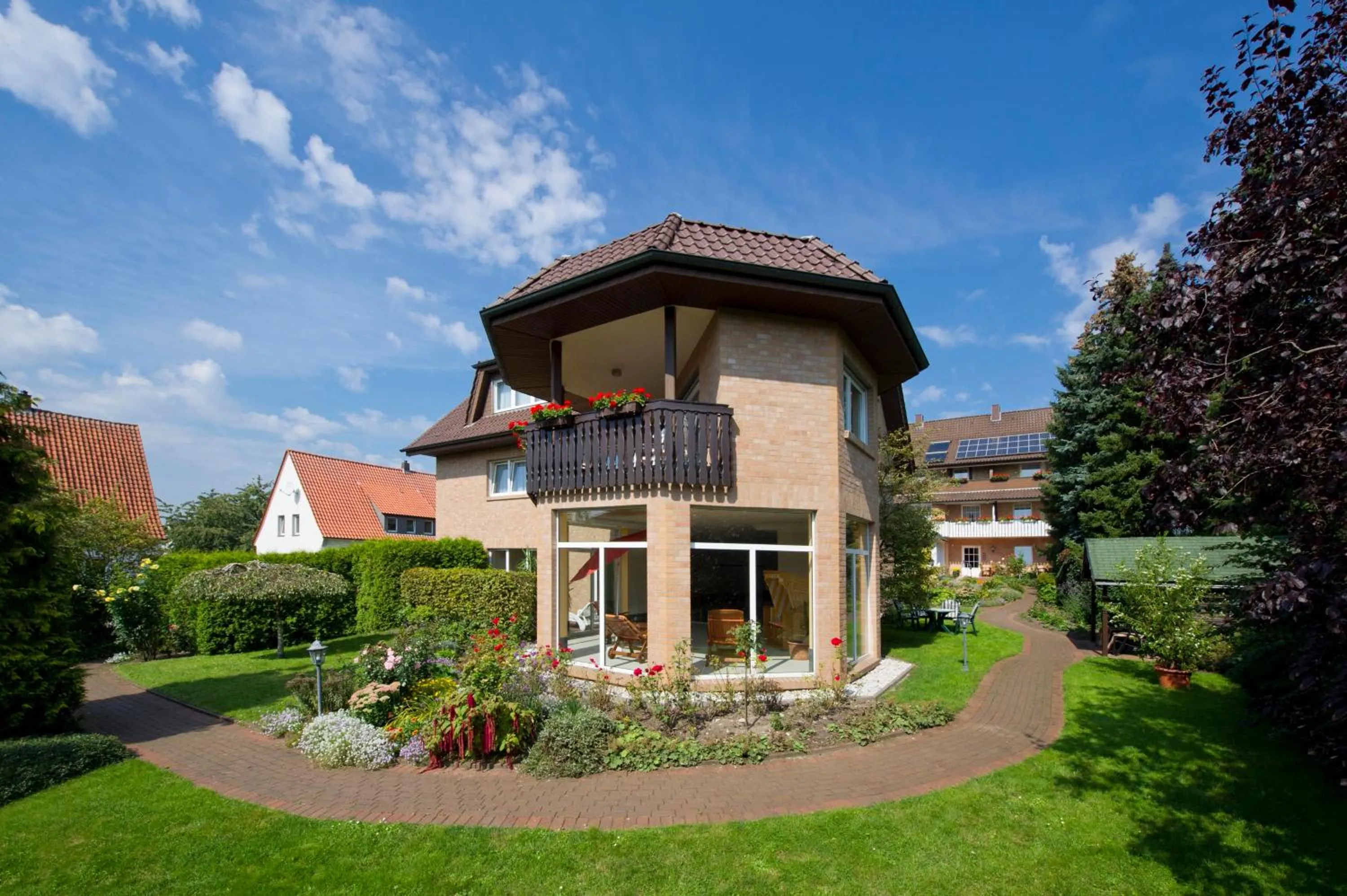 Facade/entrance in Bio-Hotel Melter