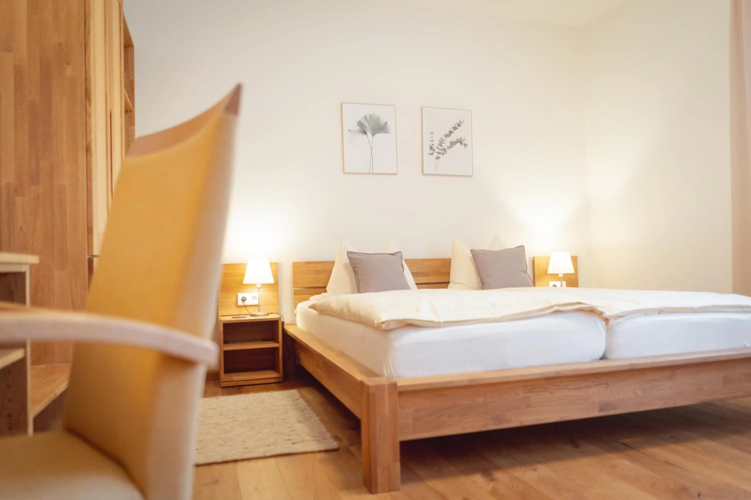 Photo of the whole room, Bed in Bio-Hotel Melter