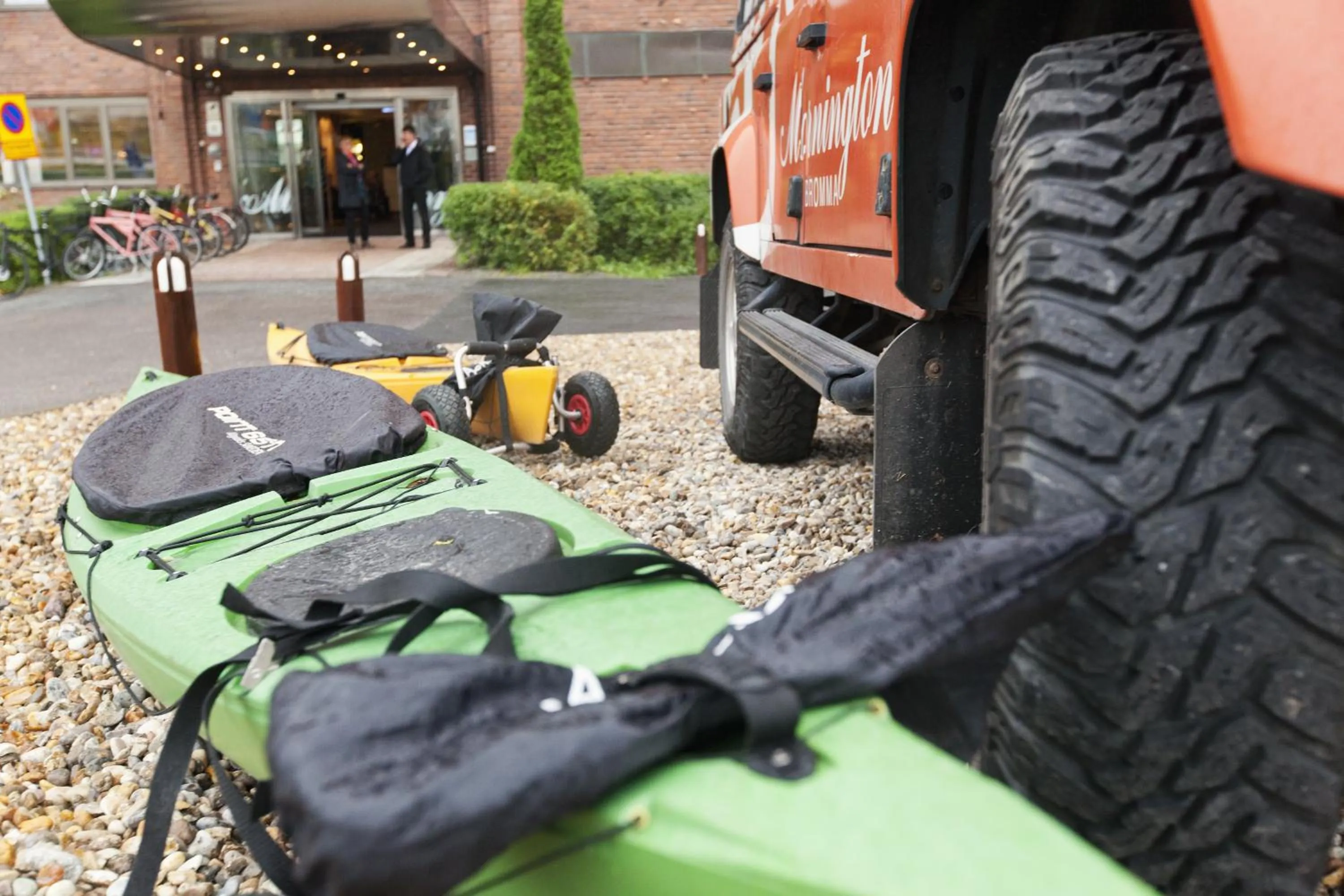 Facade/entrance in Mornington Hotel Bromma