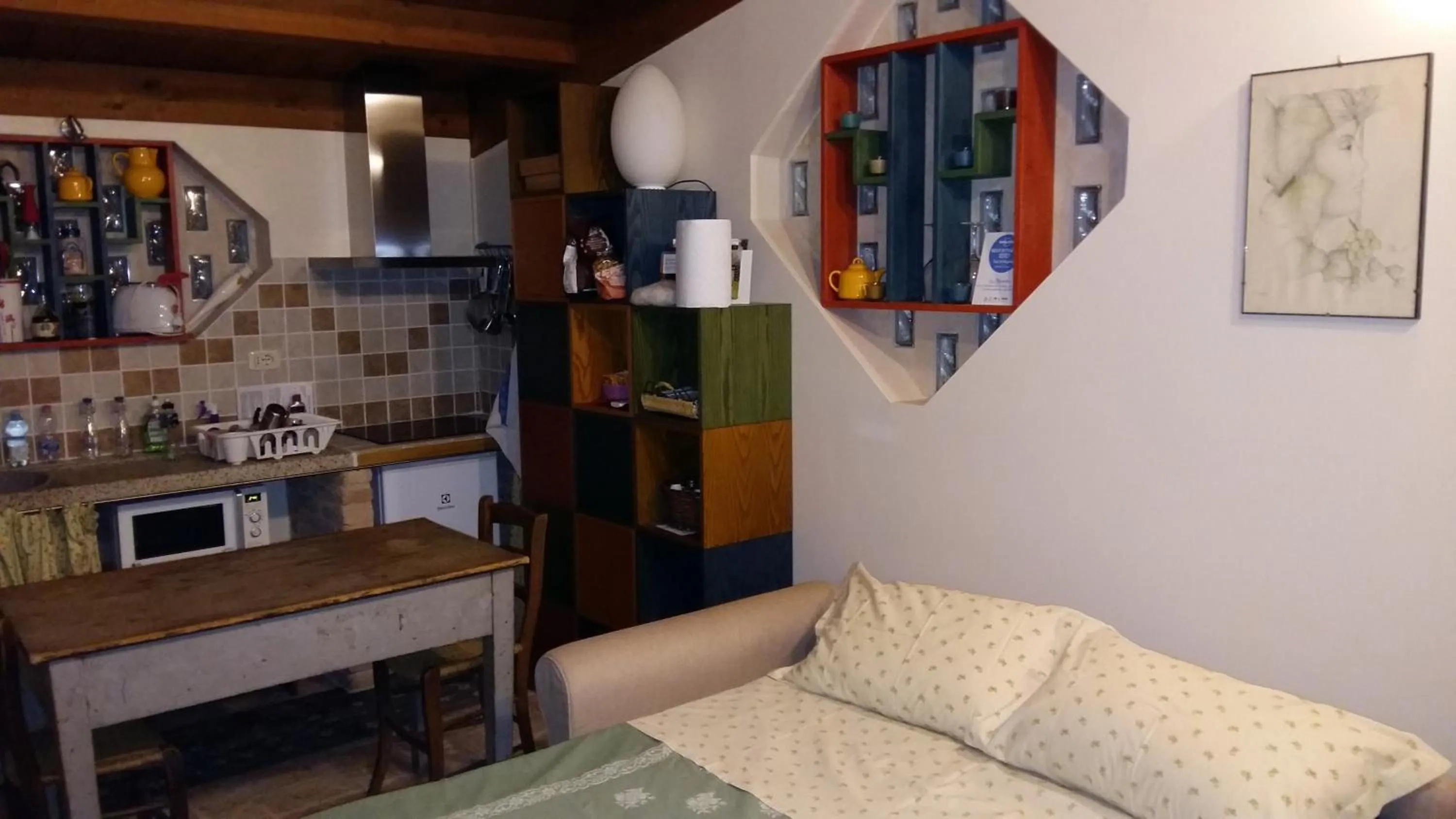 Kitchen or kitchenette in Locanda San Francesco