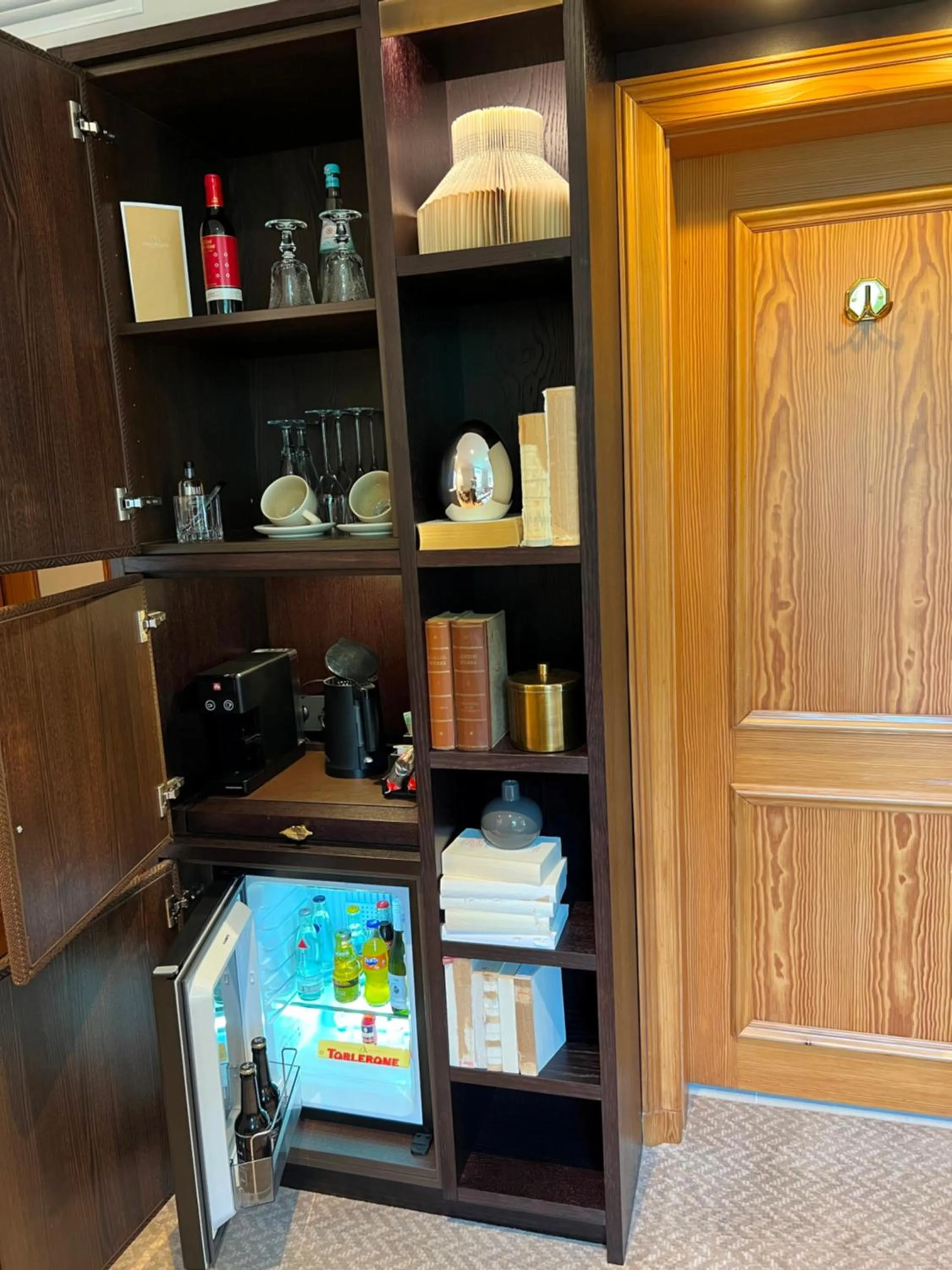 minibar in Hotel Landhaus Wachtelhof