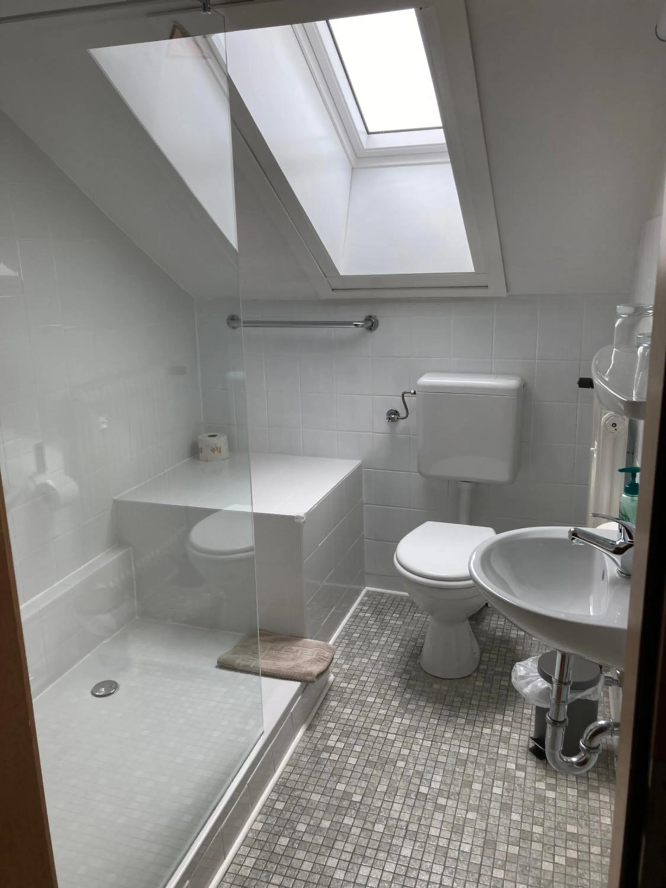 Bathroom in Bed & Breakfast Weisser Stein