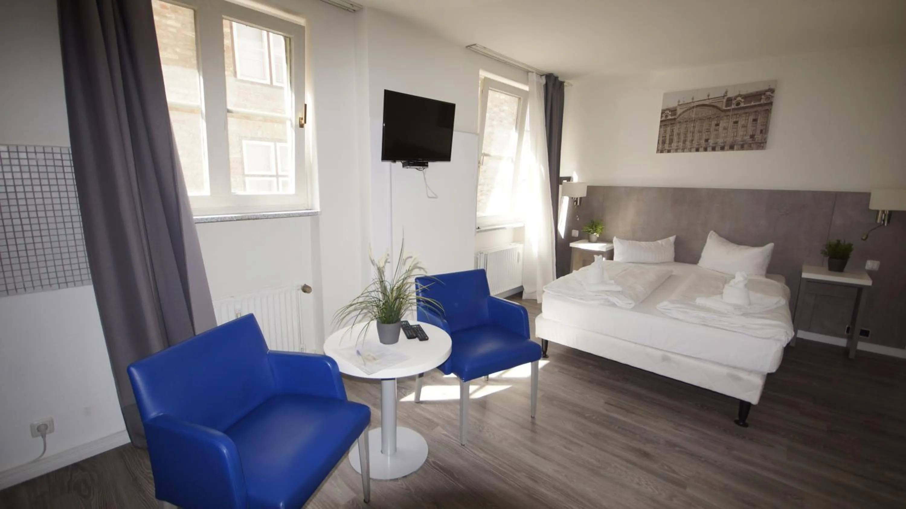 Bed in Appartementhaus Obertrave