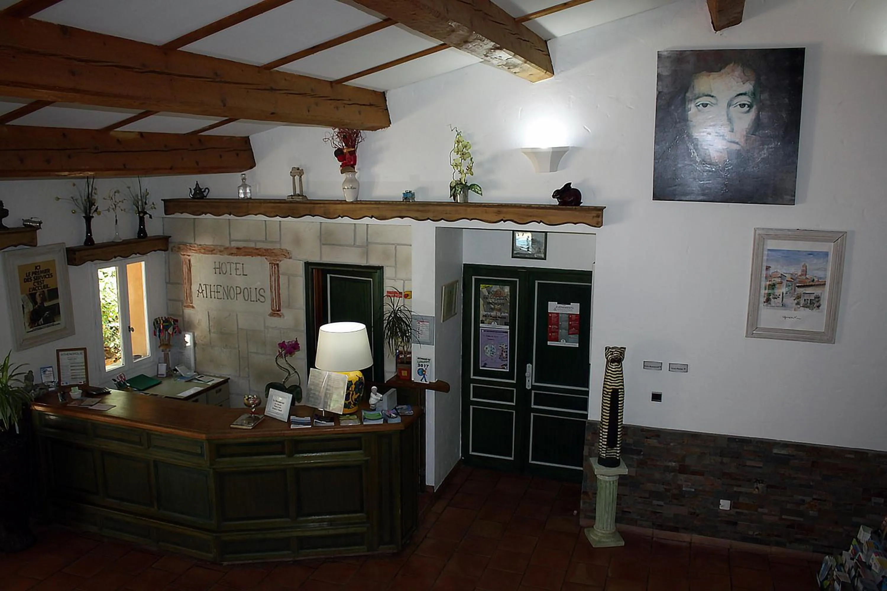 Lobby or reception in Athénopolis