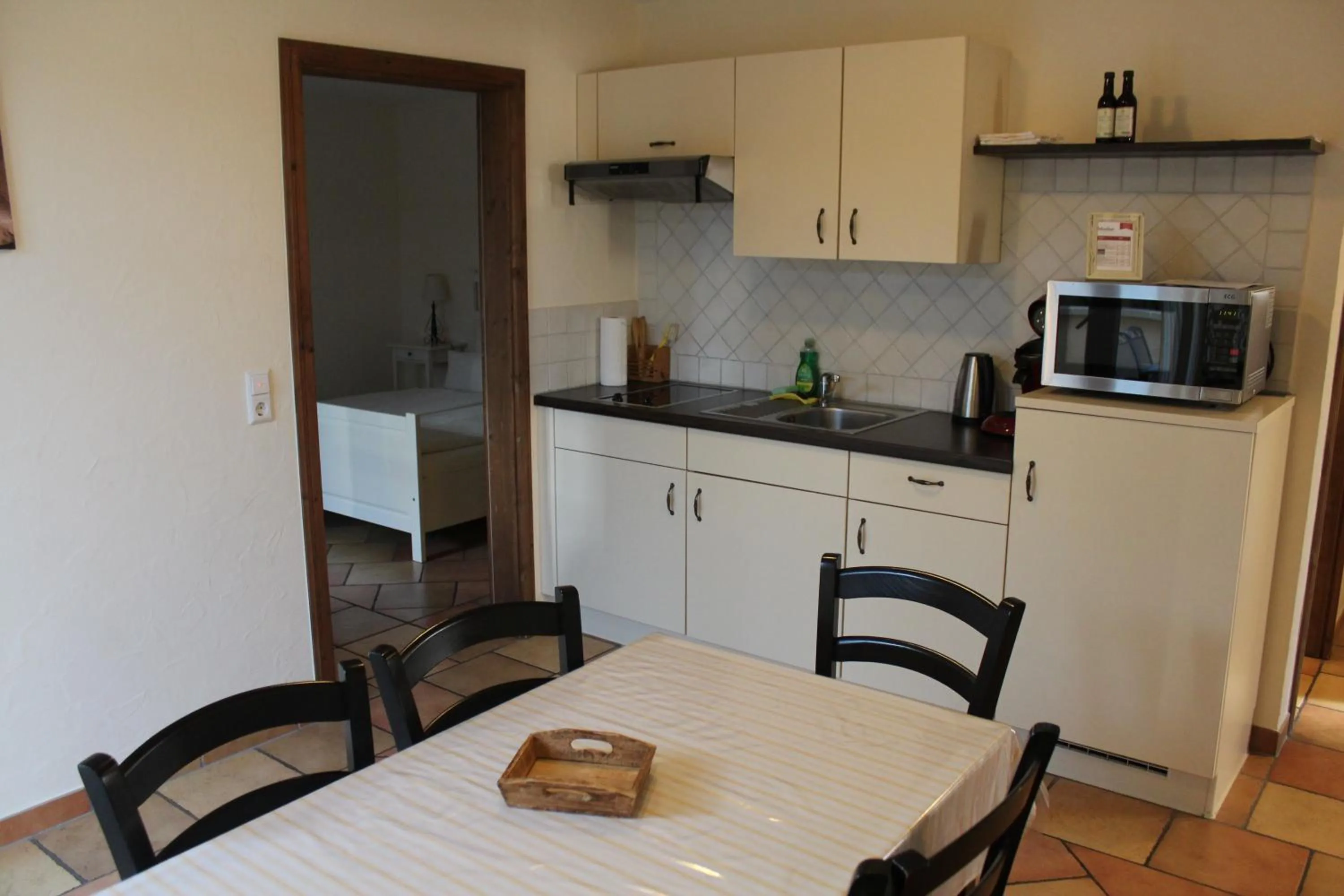 Kitchen or kitchenette in Pension Vanii, Apartments
