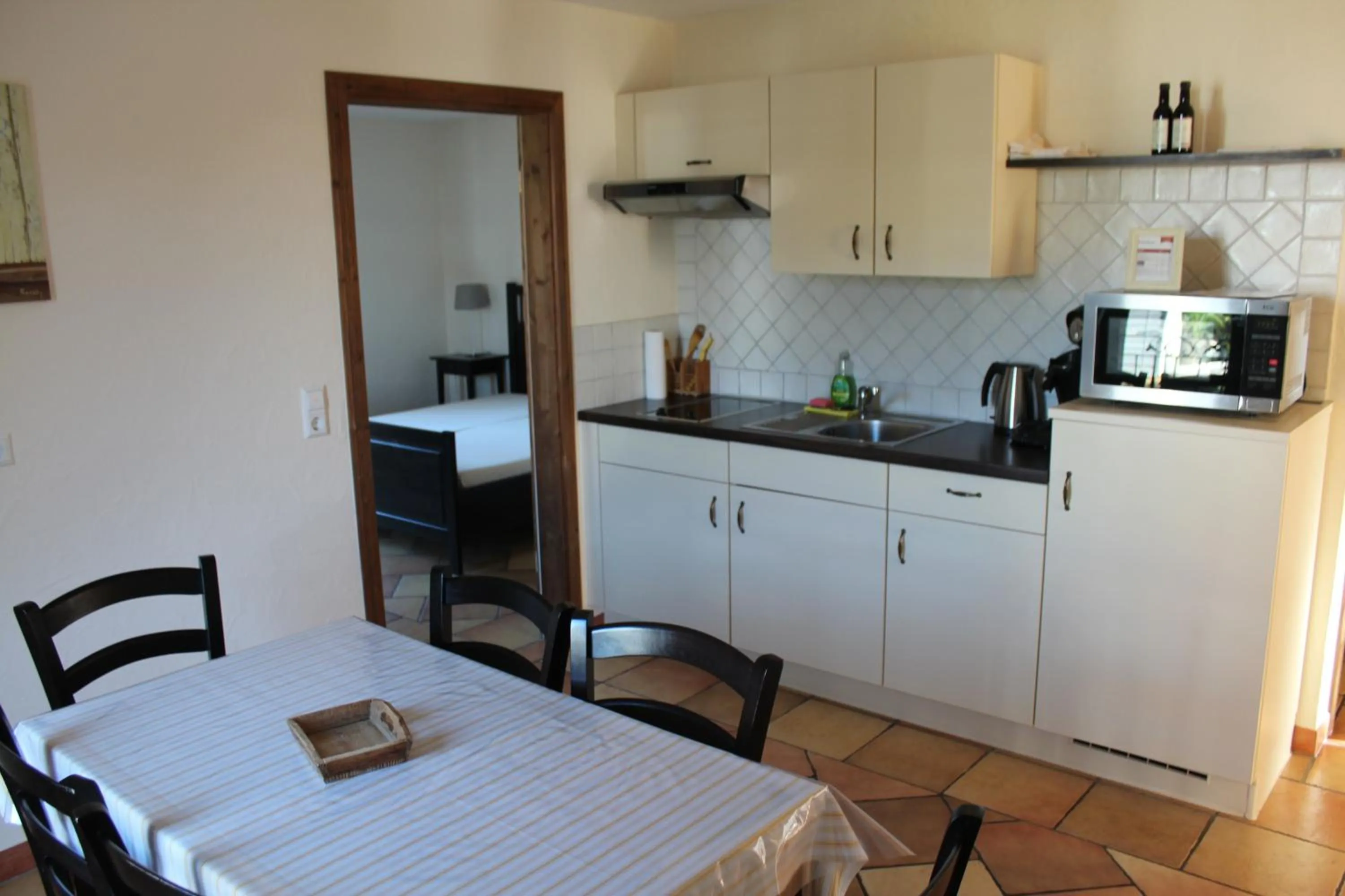 Kitchen or kitchenette in Pension Vanii, Apartments