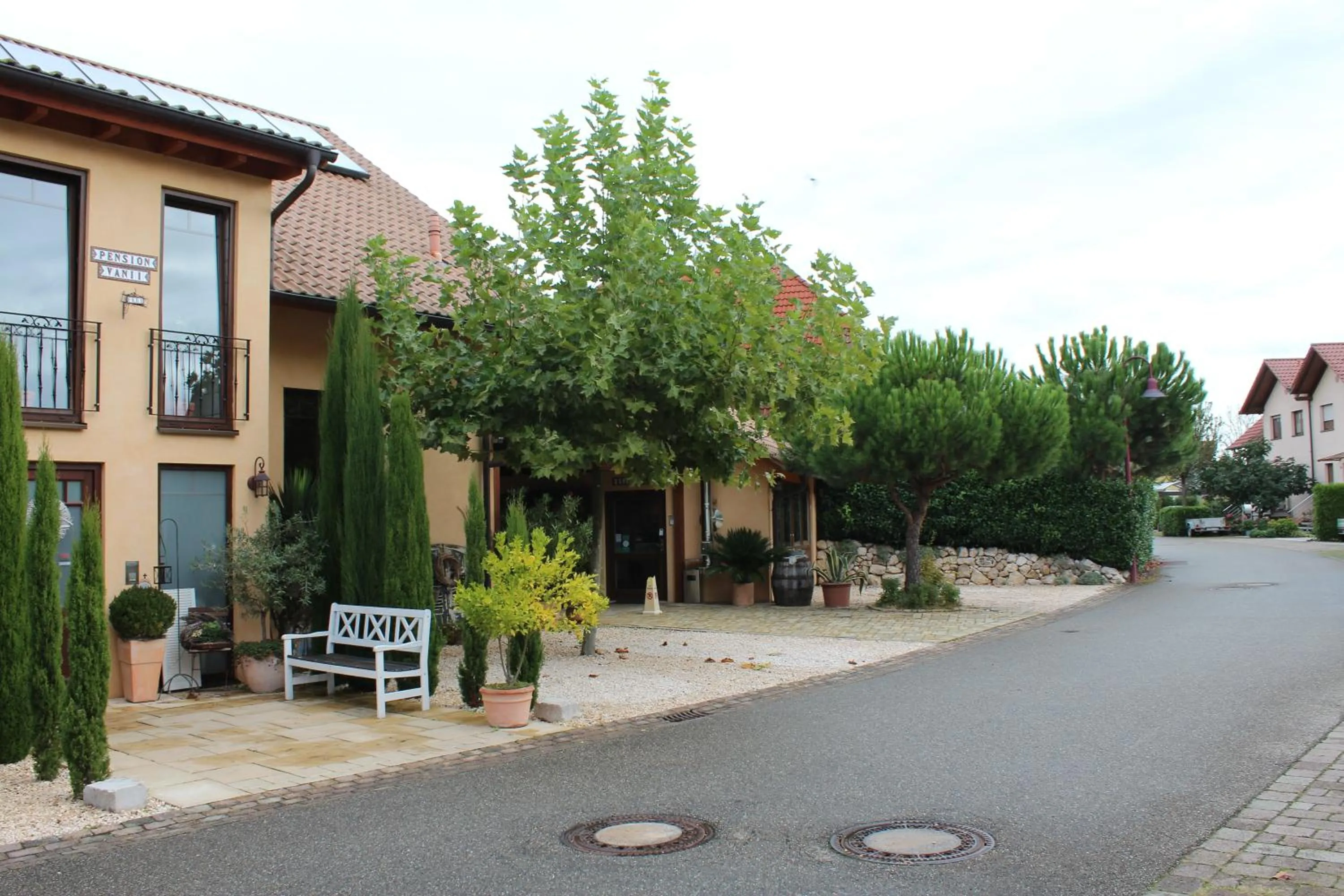 Facade/entrance in Pension Vanii, Apartments