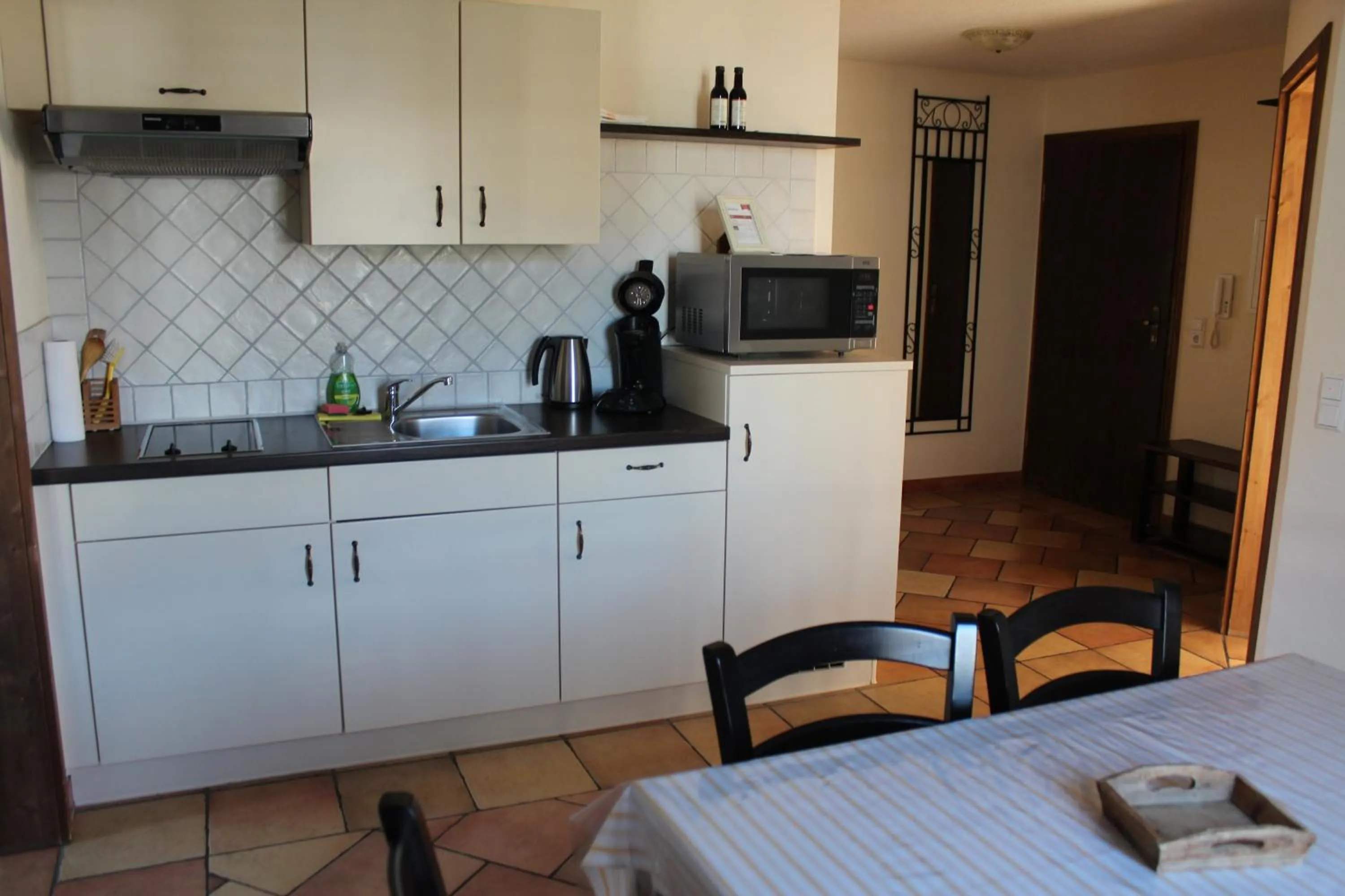 Kitchen or kitchenette in Pension Vanii, Apartments