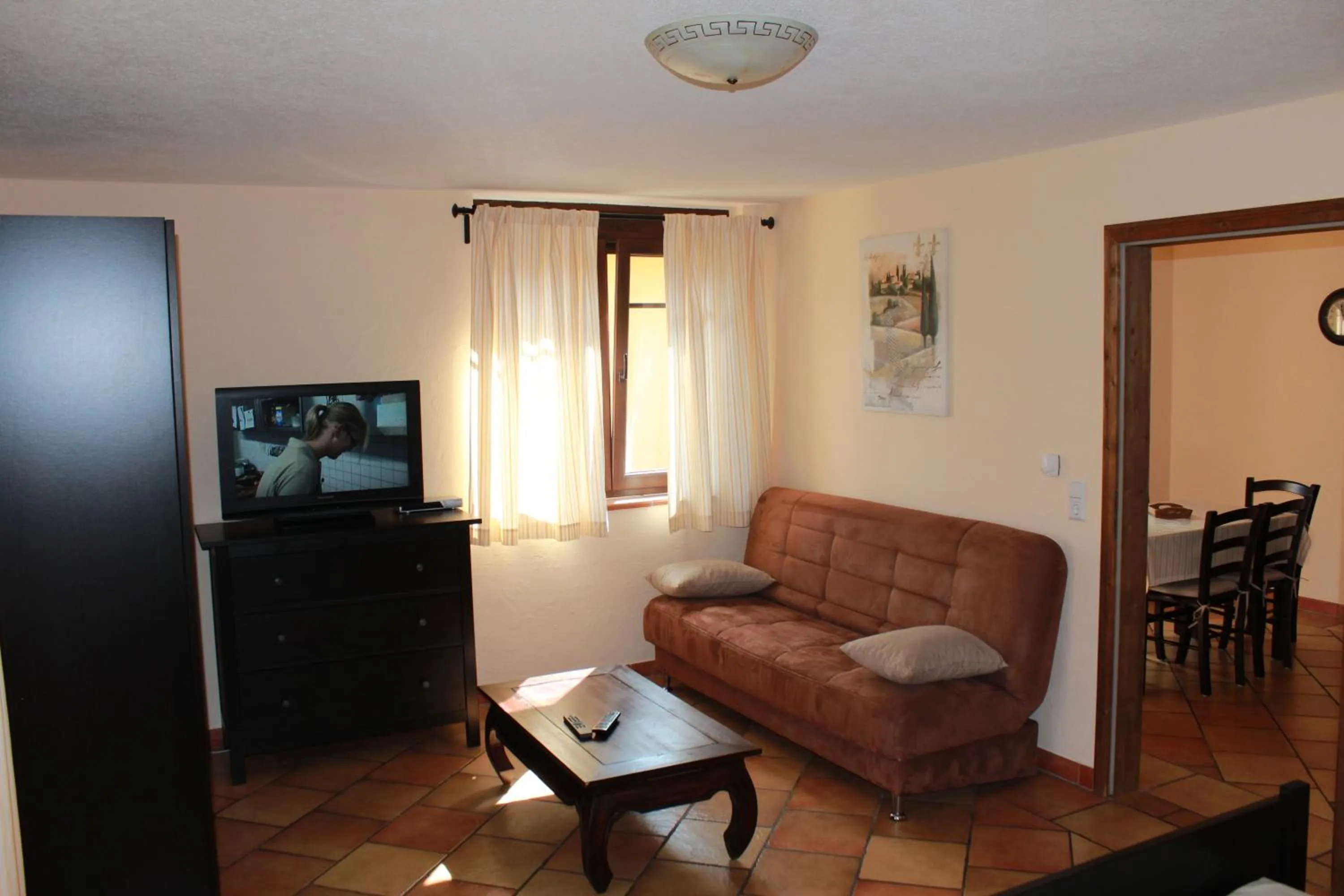 Living room in Pension Vanii, Apartments