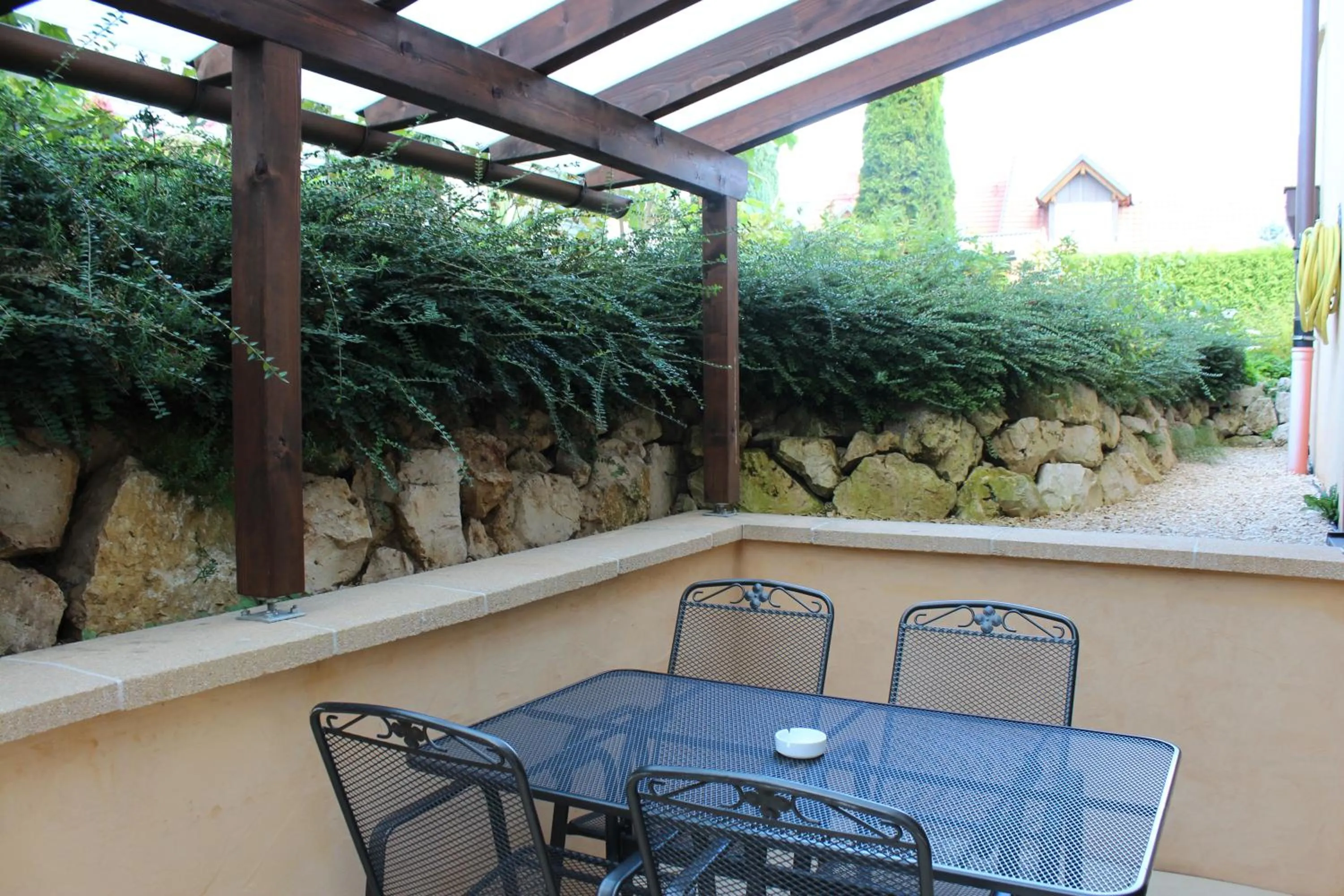 Balcony/Terrace in Pension Vanii, Apartments