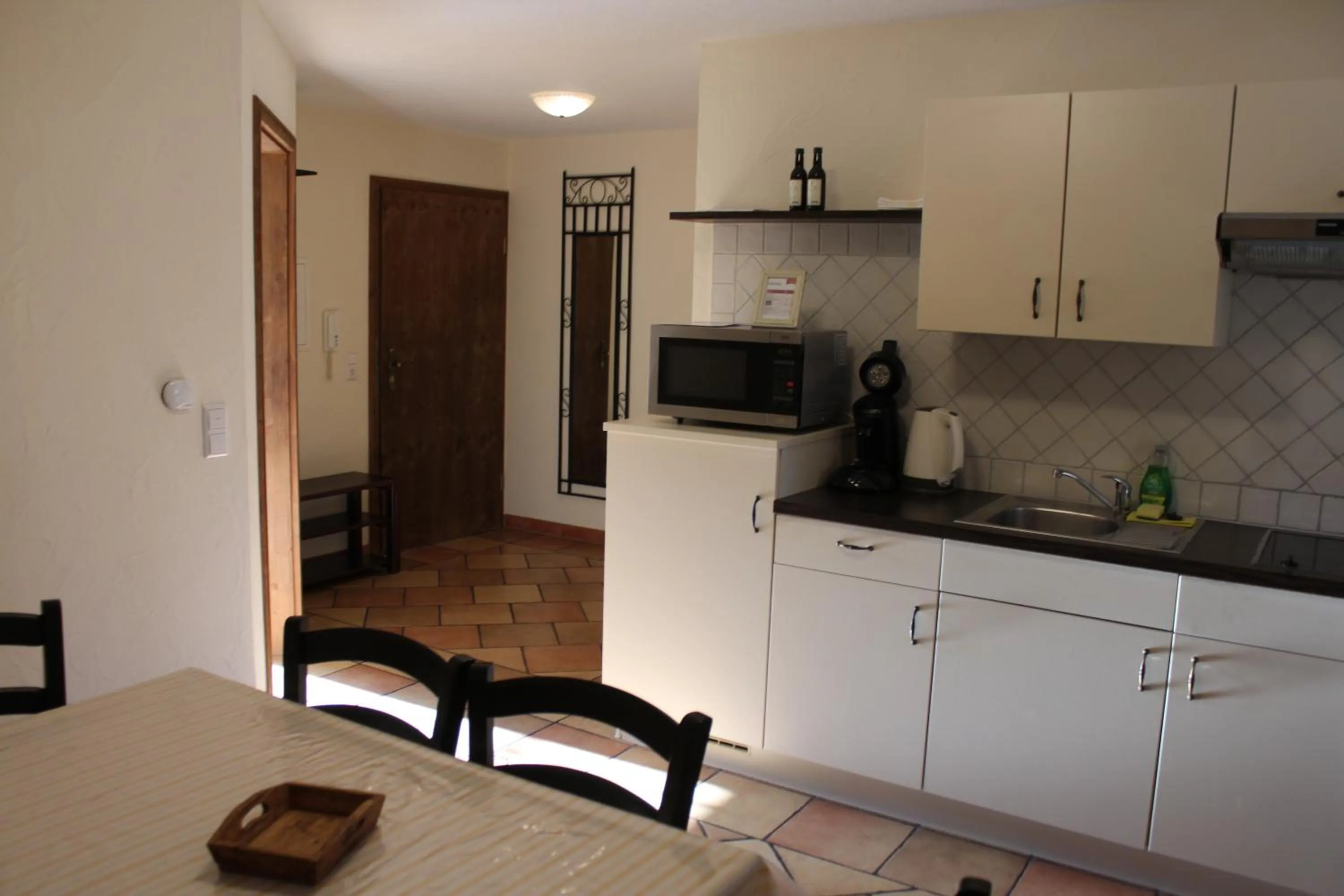 Kitchen or kitchenette in Pension Vanii, Apartments