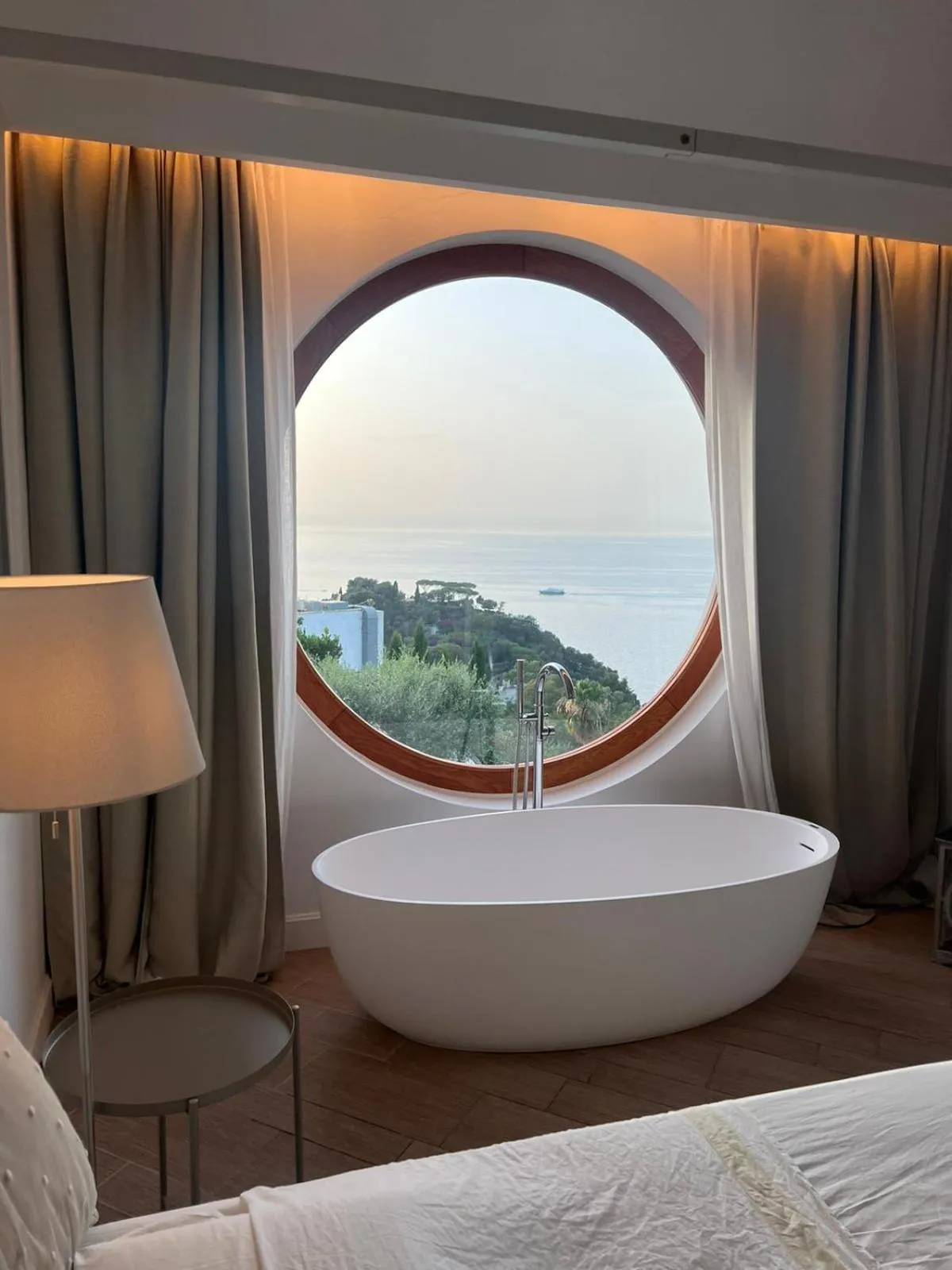 Bed in Agapanto Luxury Accommodation