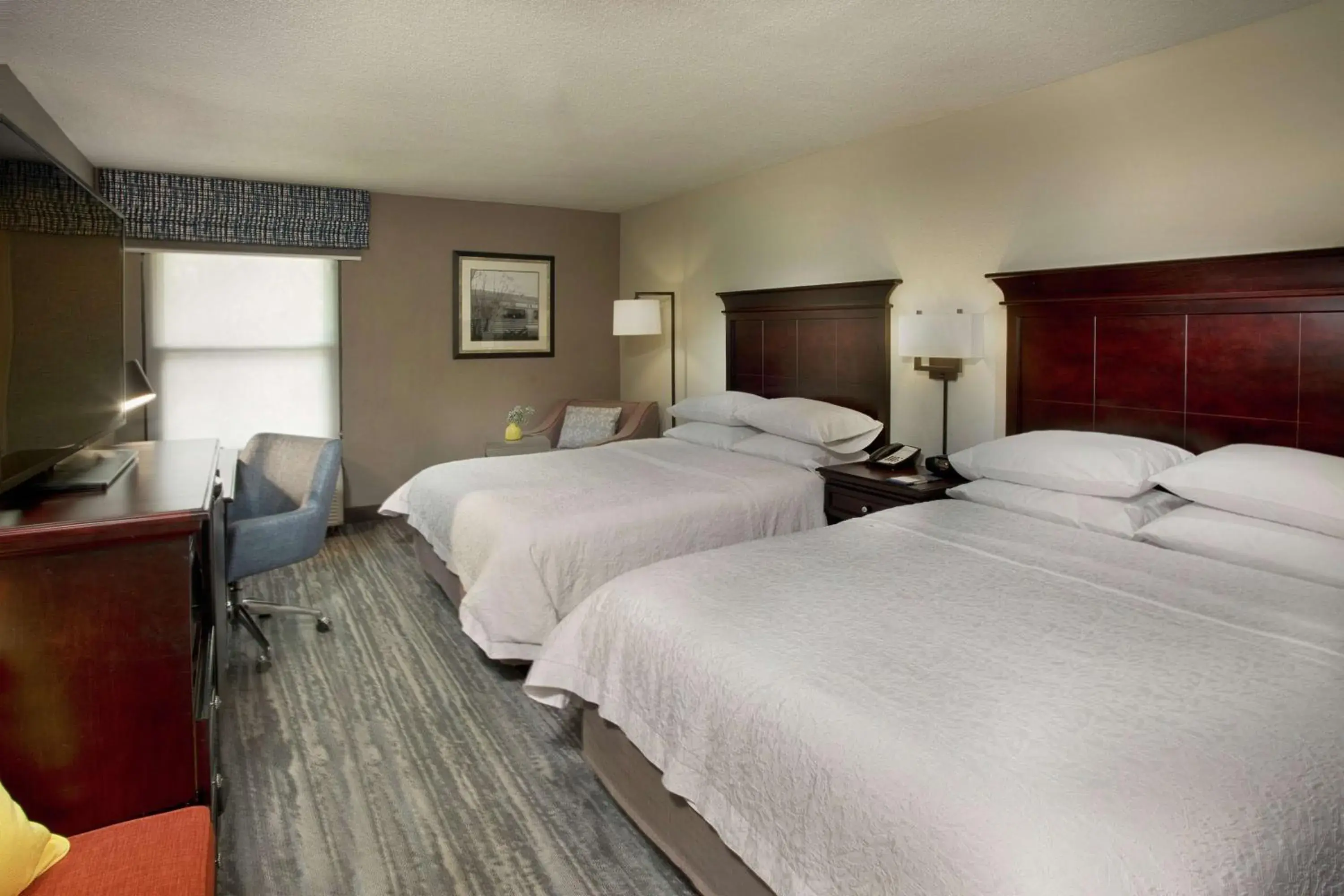 Room with Two Queen Beds - Non-Smoking in Hampton Inn Memphis/Collierville Room with Two Queen Beds - Non-Smoking in Hampton Inn Memphis/Collierville