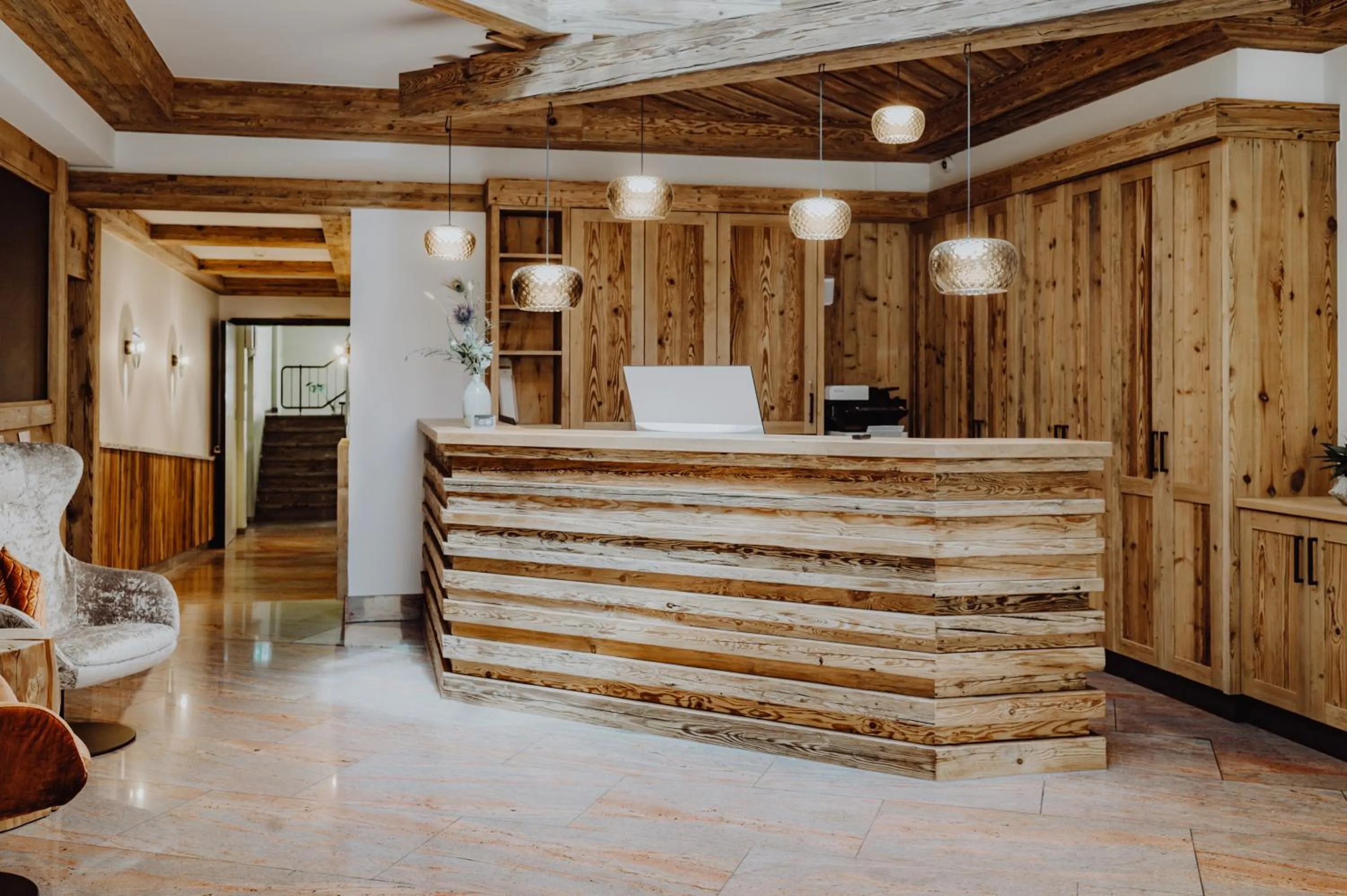 Lobby or reception in Hotel Adler - Paulas Alb