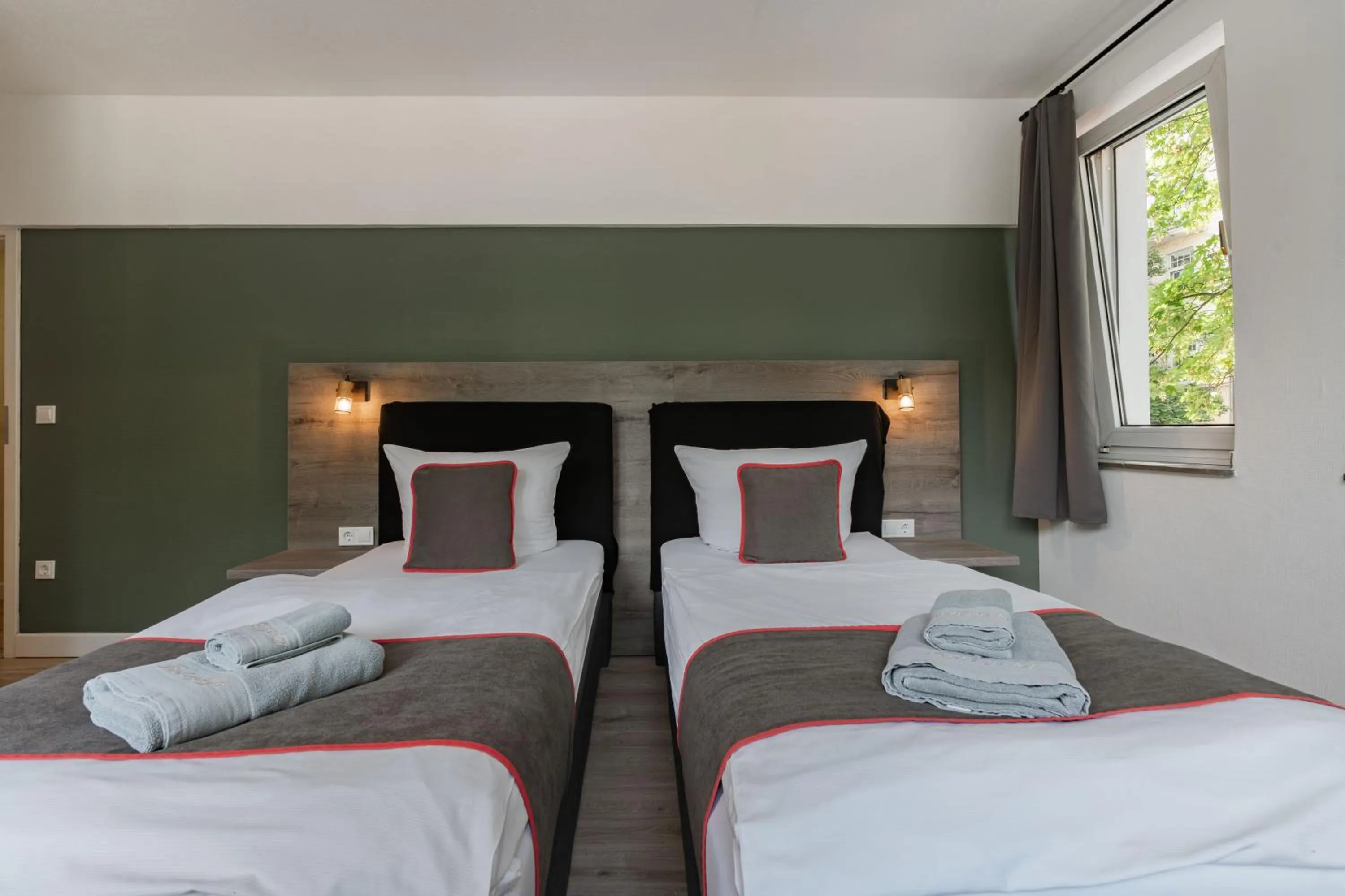 Bed in Hotel Enger Hof