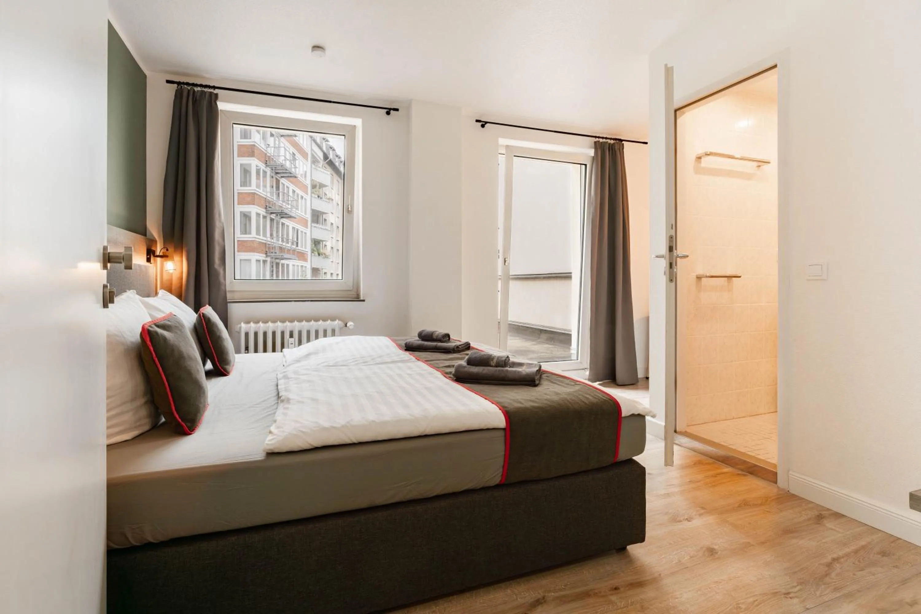 Bed in Hotel Enger Hof