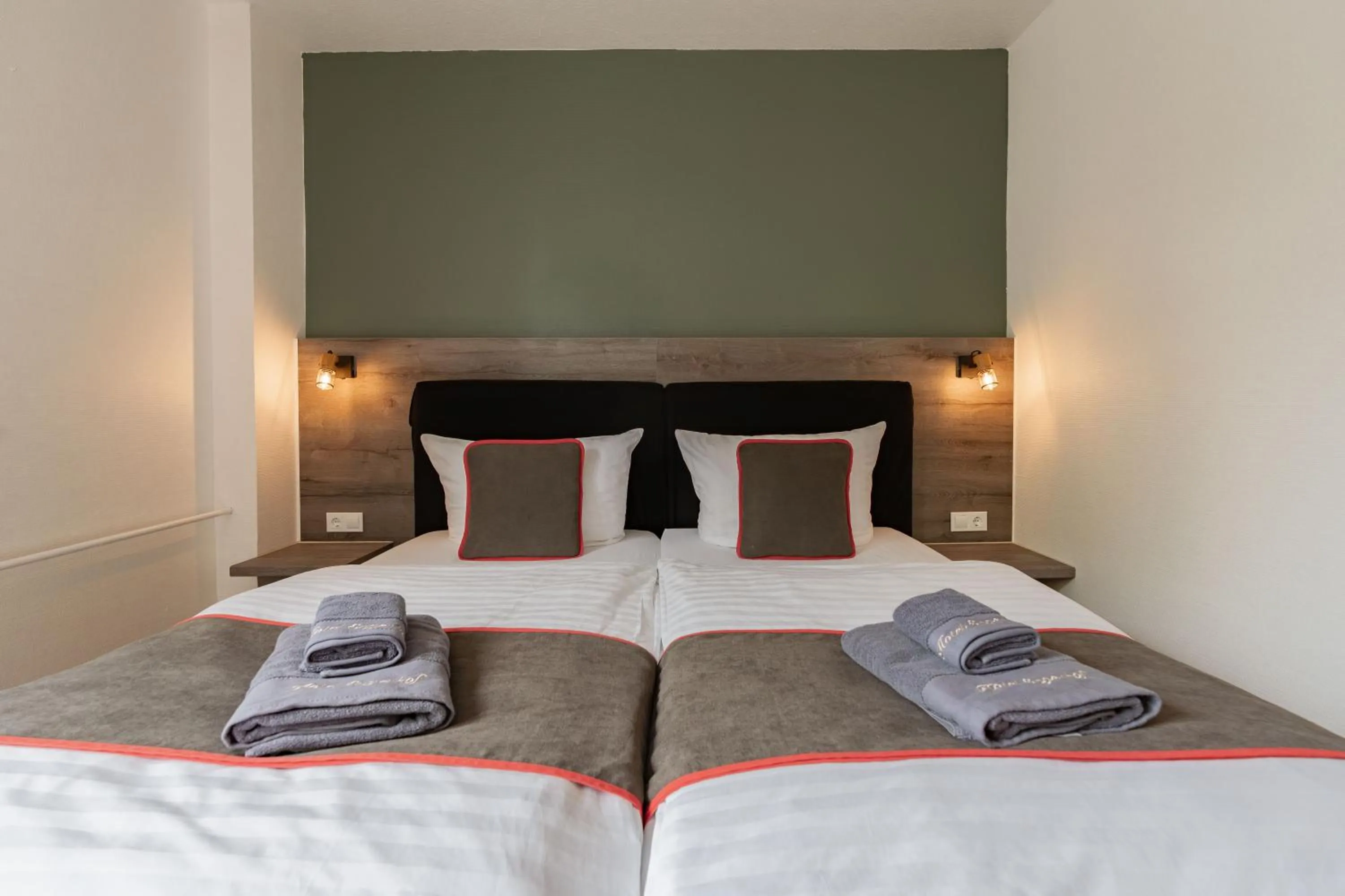 Bed in Hotel Enger Hof