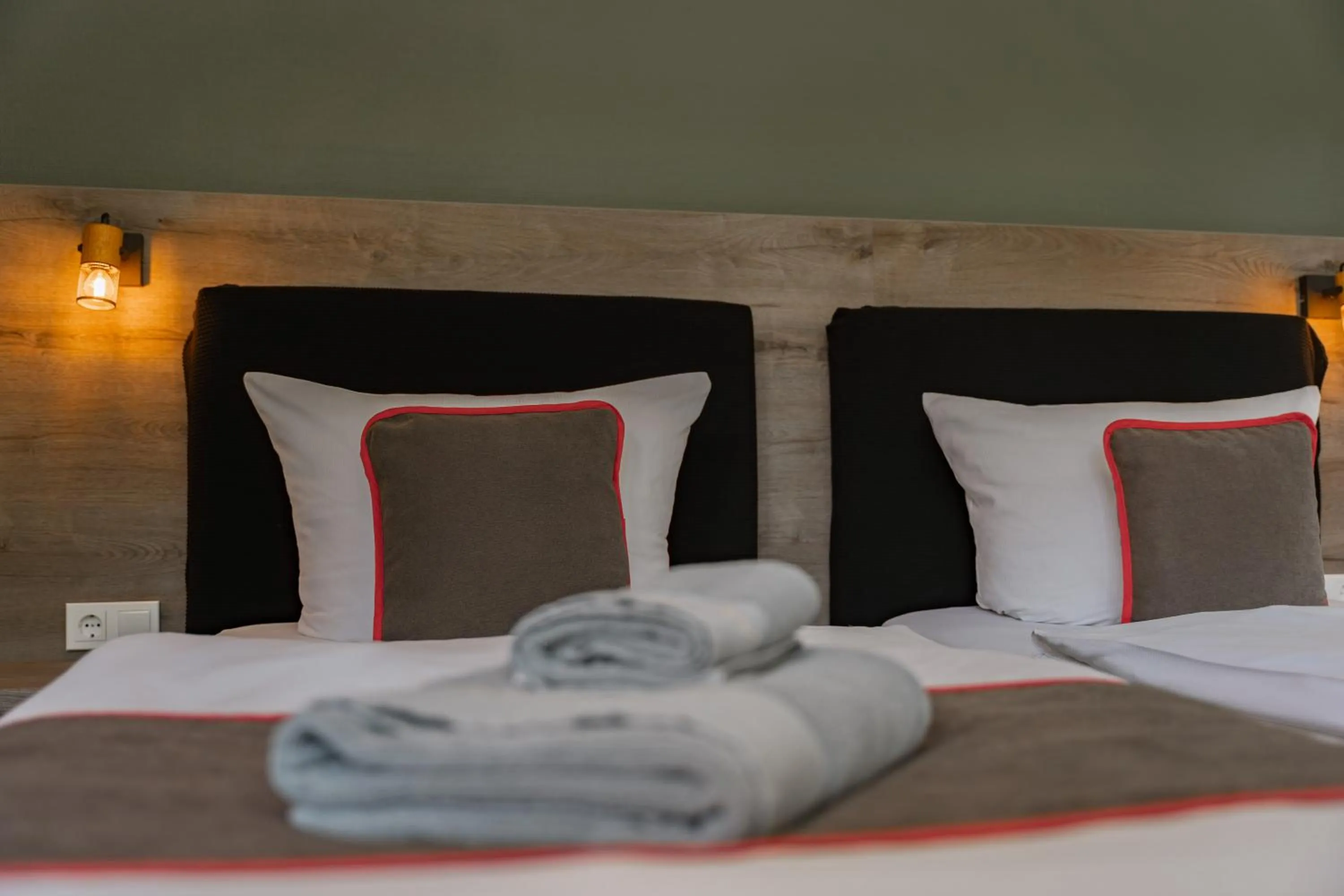 Bed in Hotel Enger Hof