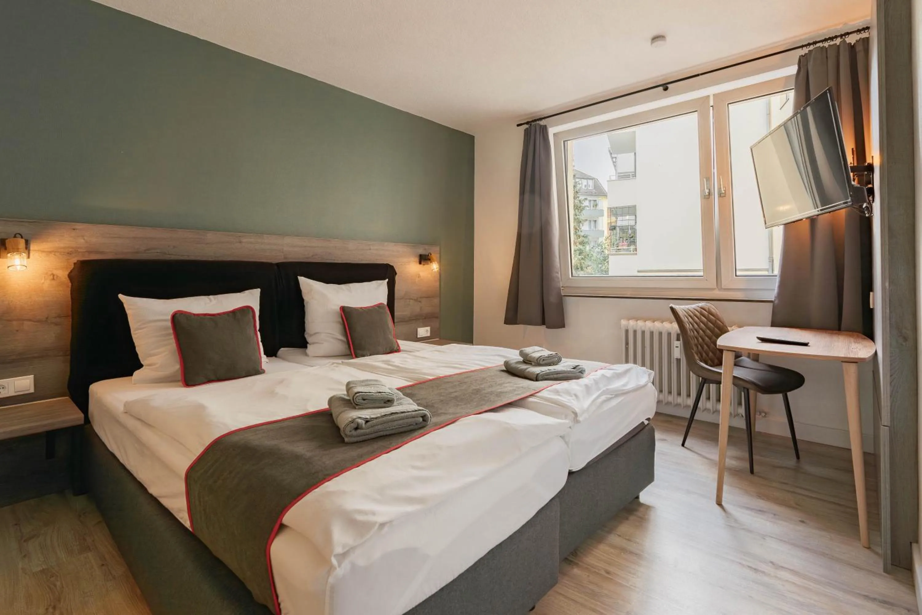 Bed in Hotel Enger Hof